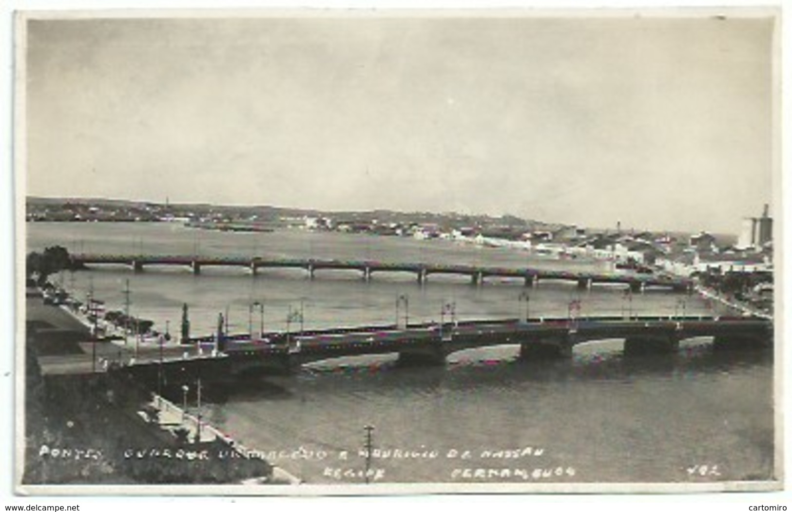 Amérique  - Brésil - Récife - Pontes Guargue - Recife