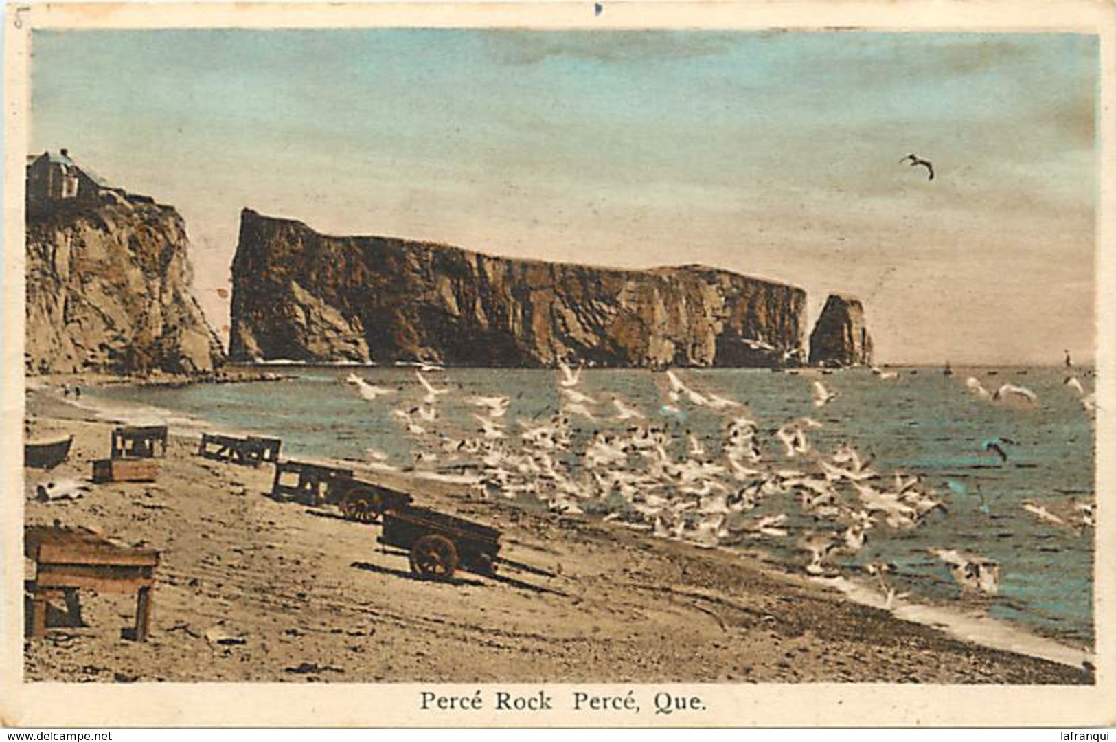 Pays Div-ref R713- Canada - Quebec - Percé Rock Percé - Carte Bon Etat  - - Percé