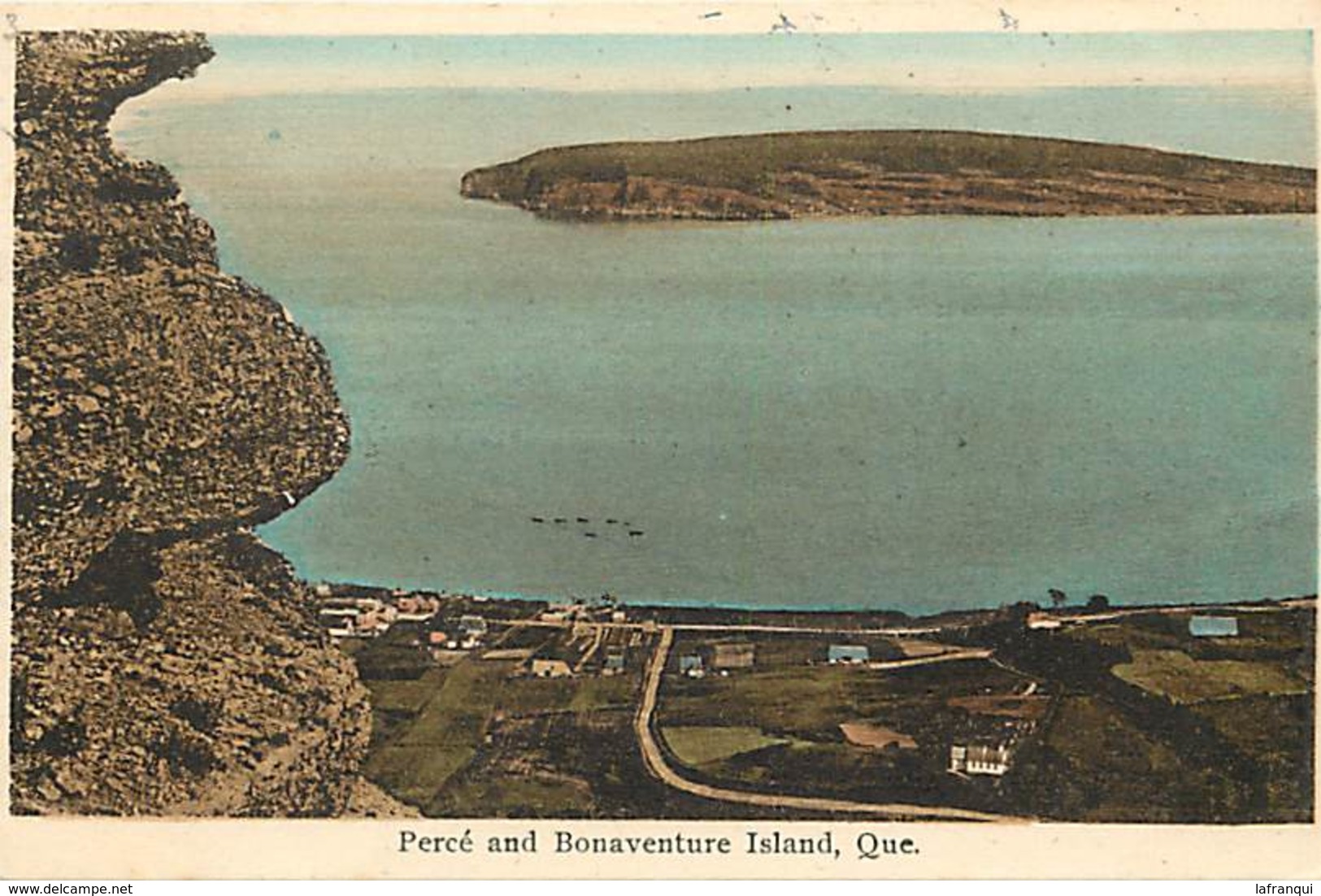 Pays Div-ref R712- Canada - Quebec - Percé And Bonaventure Island - Carte Bon Etat  - - Percé