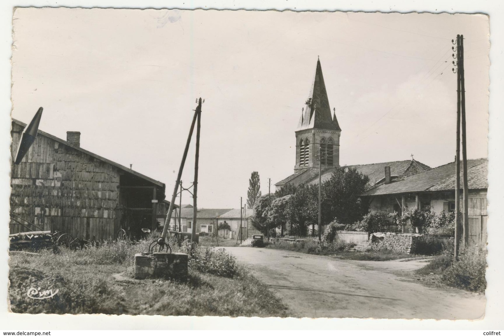 55 - Brizeaux -       L'Eglise Et Le Presbytère - Altri & Non Classificati