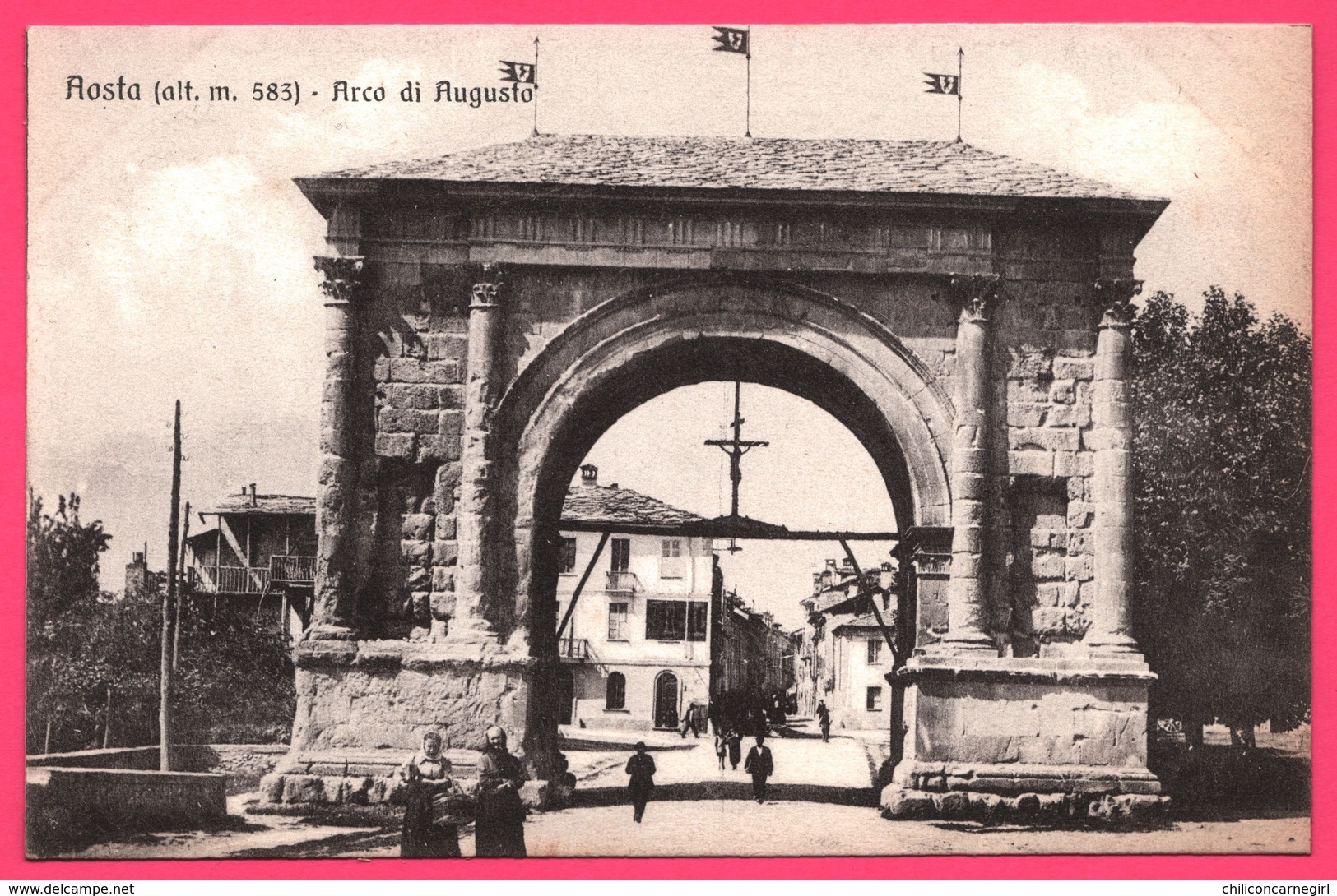 Aosta - Arco Di Augusto - Aoste - Arc D'Auguste - Animée - Aosta