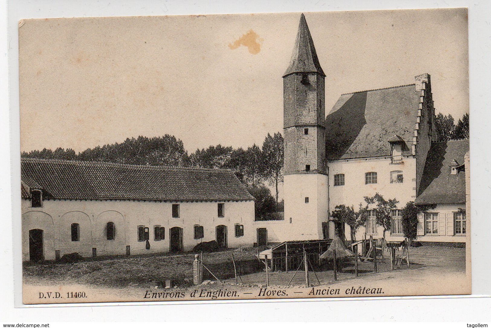 Hoves , ( Silly) Environs D'Enghien , Ancien Château. - Silly