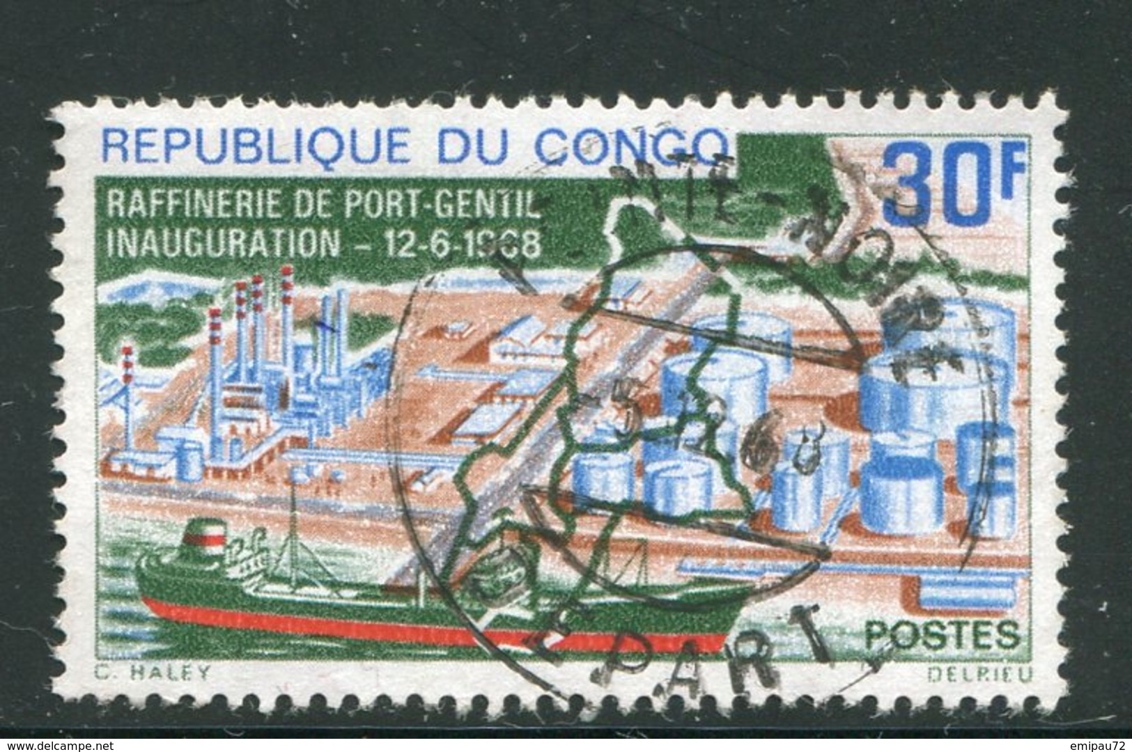 CONGO- Y&T N°225- Oblitéré - Oblitérés