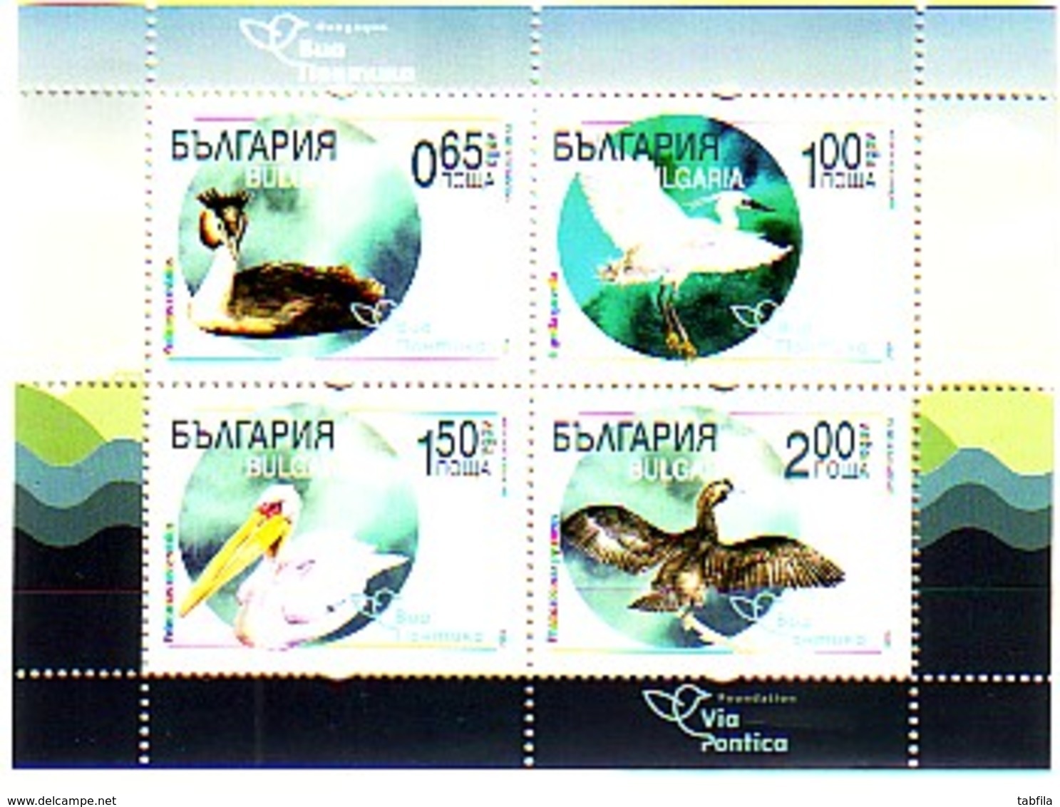 BULGARIA \ BULGARIE - 2019 - Ecology - Route Migratoire Des Oiseaux VIA PONTICA - Bl Limite - Nuevos