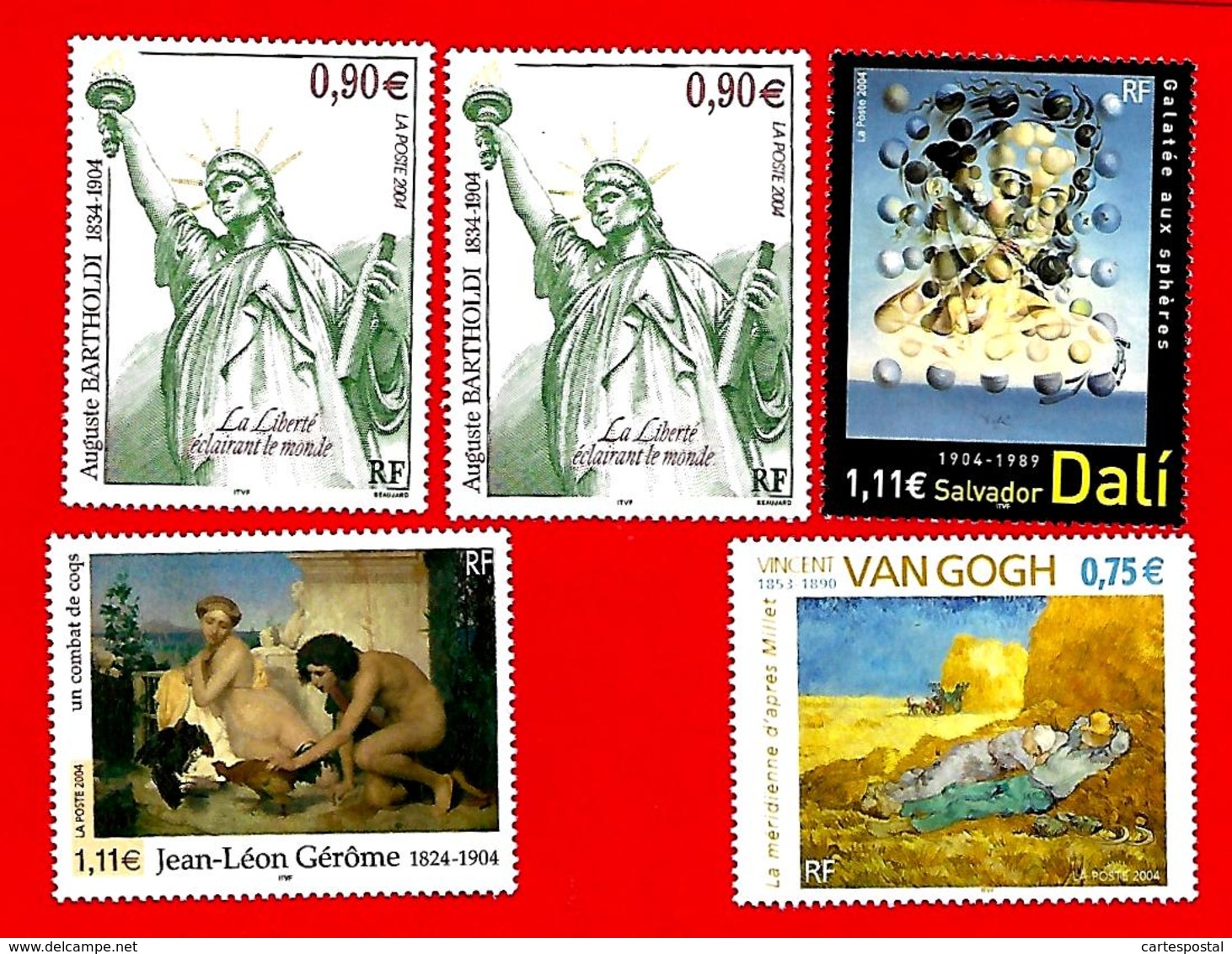 3854 --  FRANCE - 2004  N°  N° 3639+3660+3676+3690**  Neufs - Collections