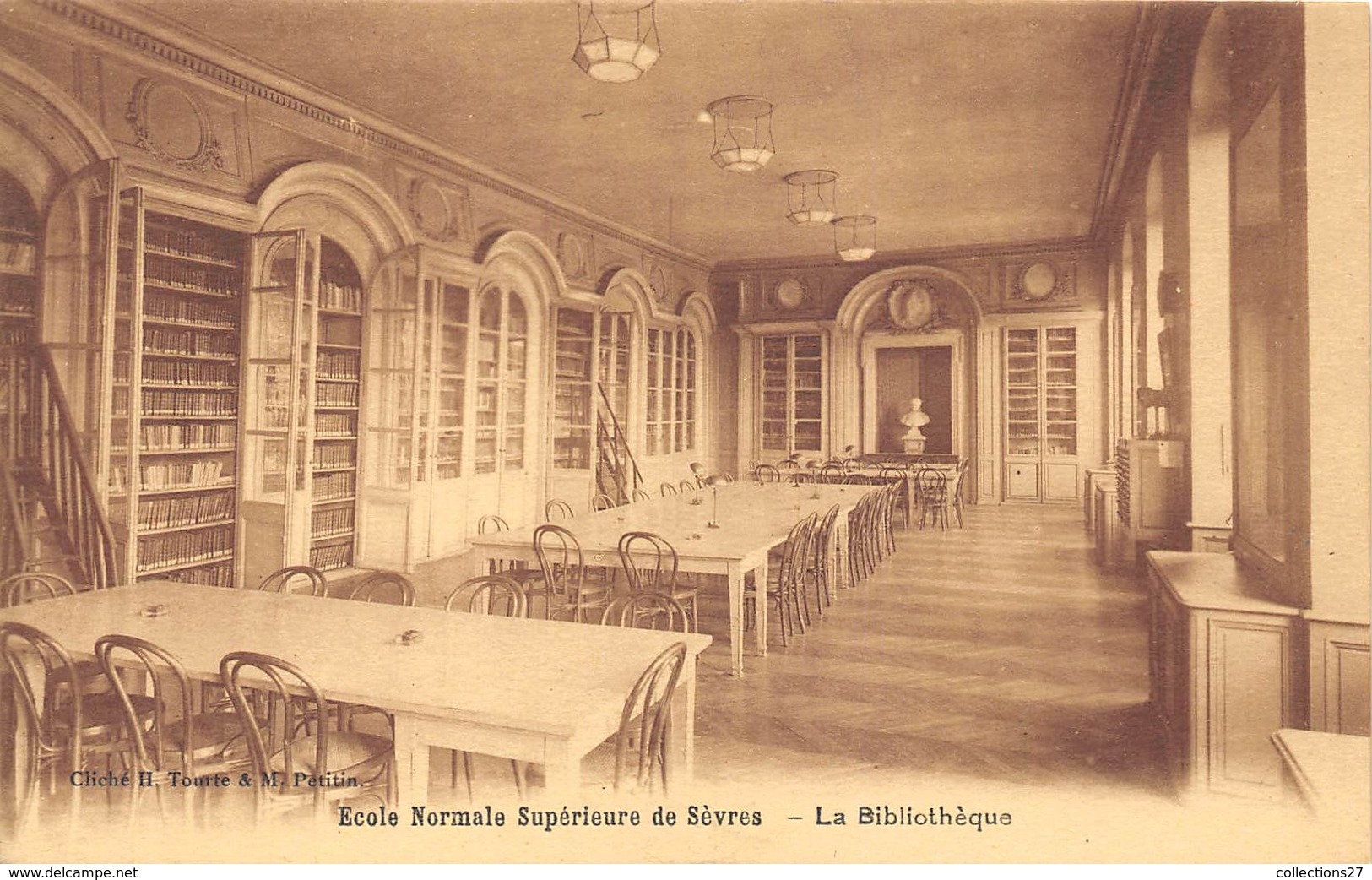 92-SEVRES-ECOLE NATIONALE SUPERIEURE DE SEVRES- LA BIBLIOTHEQUE - Sevres