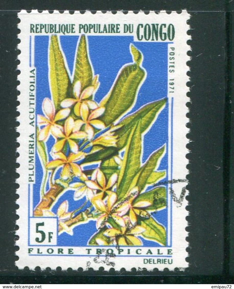 CONGO- Y&T N°285- Oblitéré (fleurs) - Oblitérés