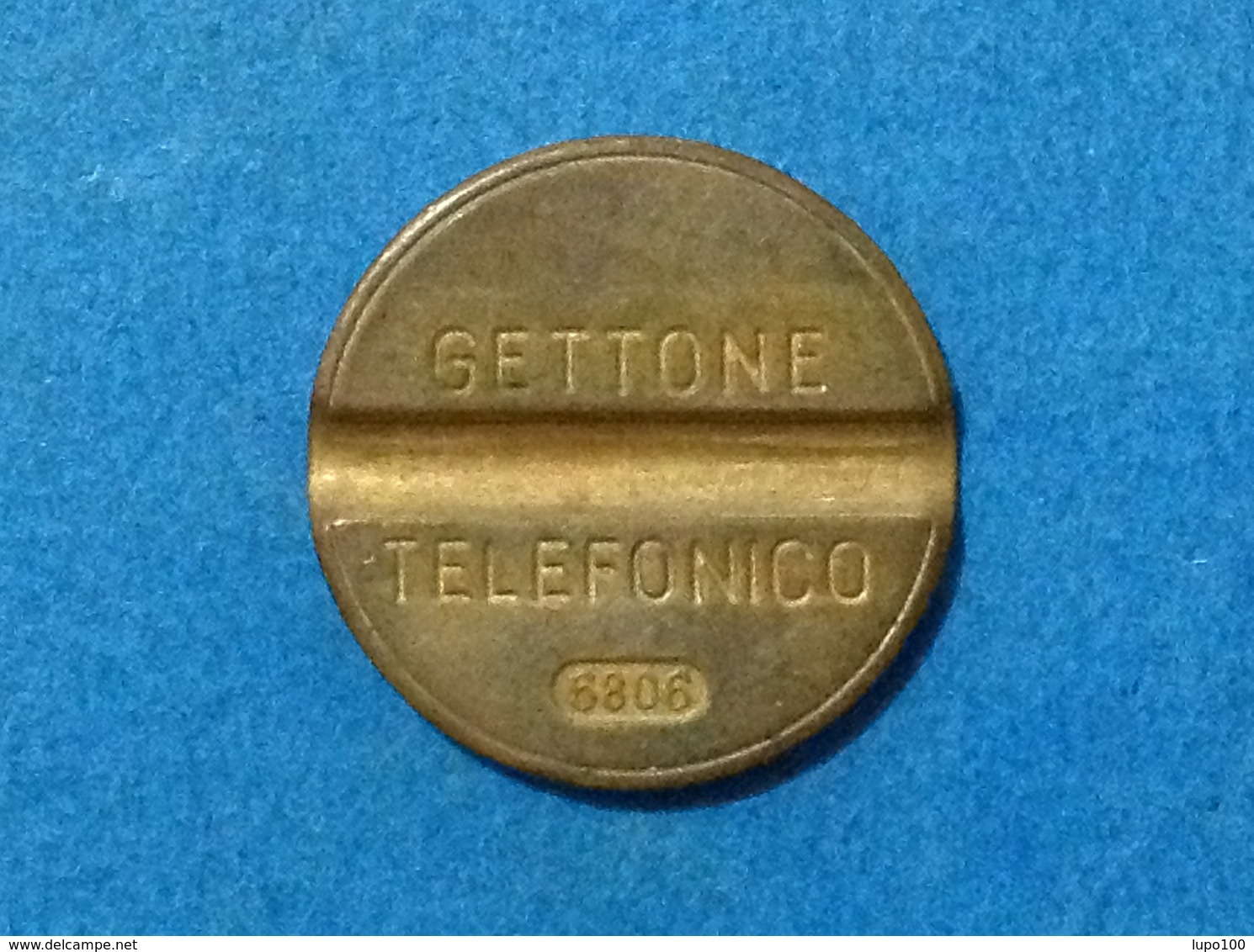 1968 ITALIA TOKEN GETTONE TELEFONICO SIP USATO 6806 - Altri & Non Classificati