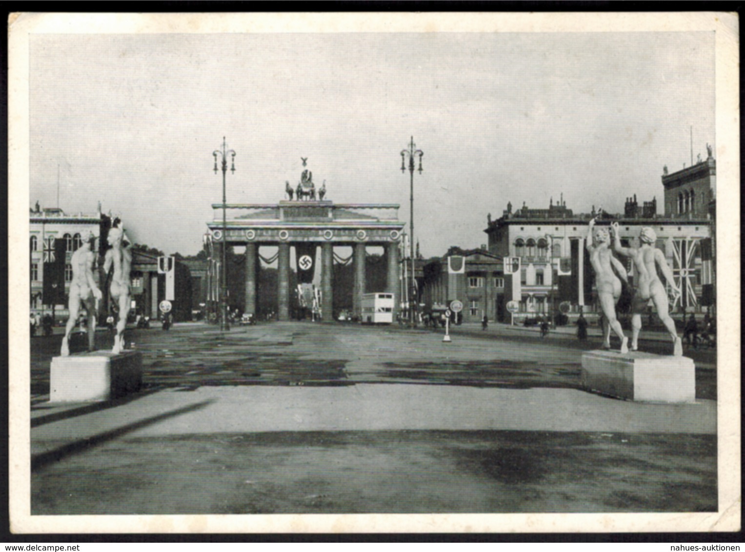 Ansichtskarte Berlin Zur Zeit Des 3. Reiches Brandenburger Tor - Sonstige & Ohne Zuordnung