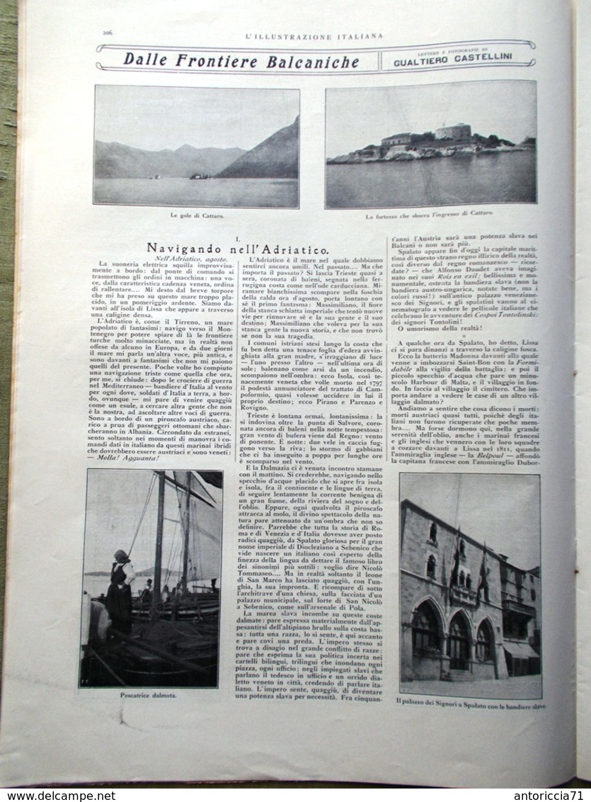 L'illustrazione Italiana 1 Settembre 1912 Balcani Zuara Misrata Gaetano Previati - Altri & Non Classificati