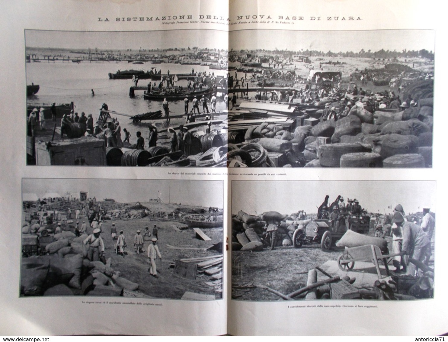 L'illustrazione Italiana 1 Settembre 1912 Balcani Zuara Misrata Gaetano Previati - Altri & Non Classificati