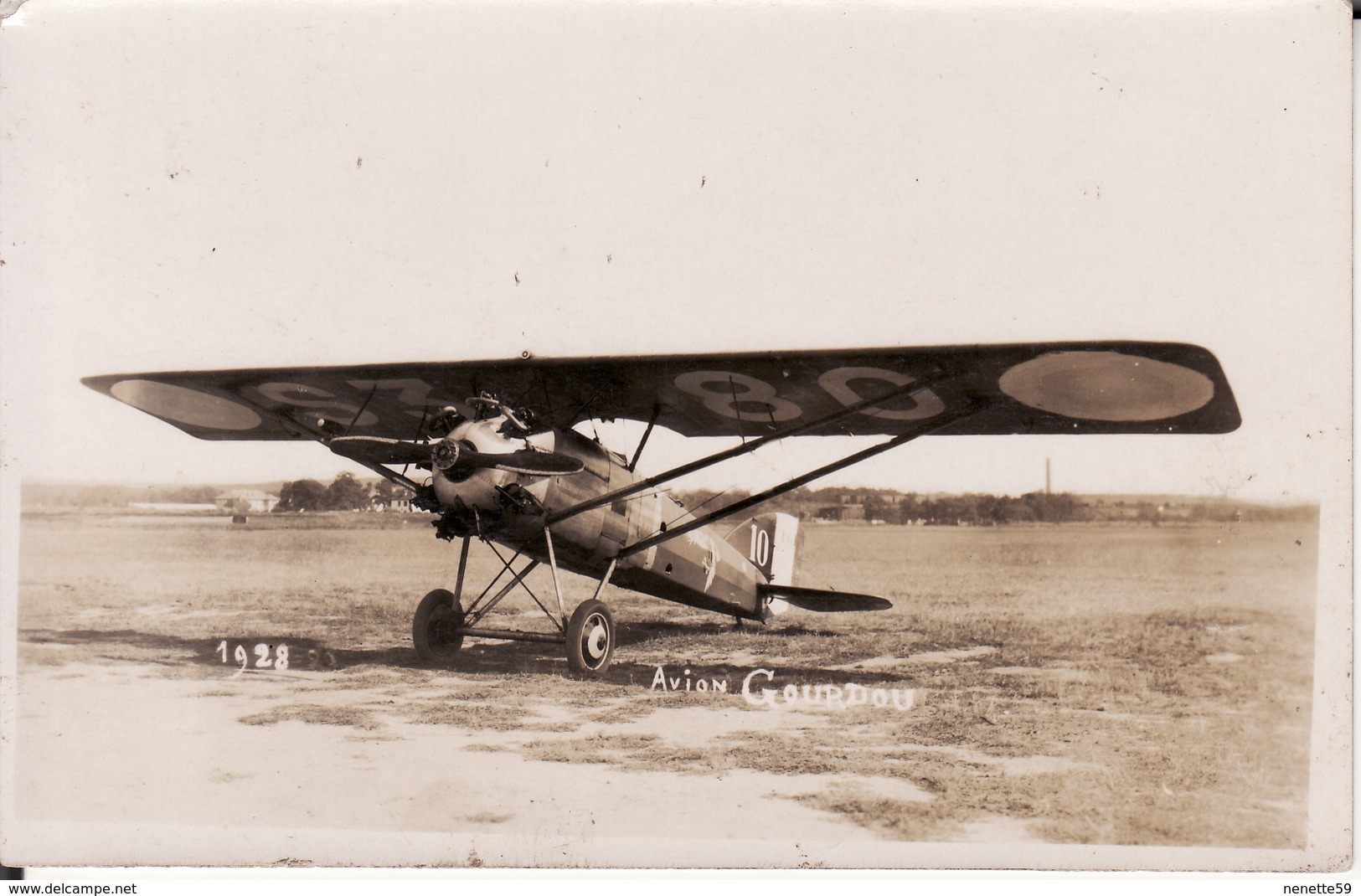 1928 -- AVION GOURDOU - 1919-1938: Entre Guerres