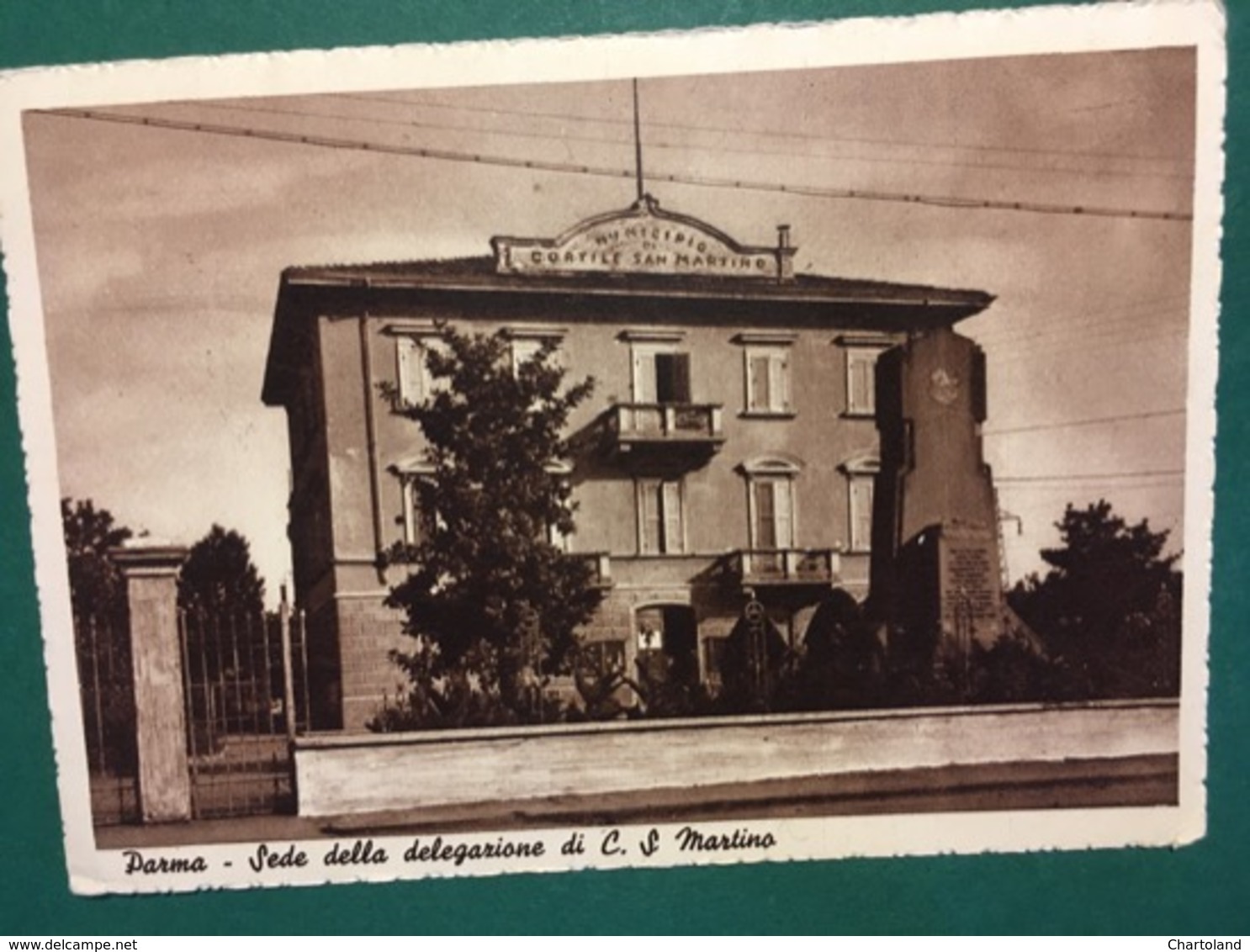 Cartolina Parma - Sede Della Delegazione Di C.S. Martino - 1951 - Parma