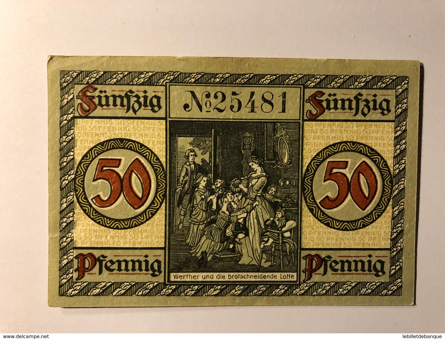 Allemagne Notgeld Wetzlar 50 Pfennig - Collections