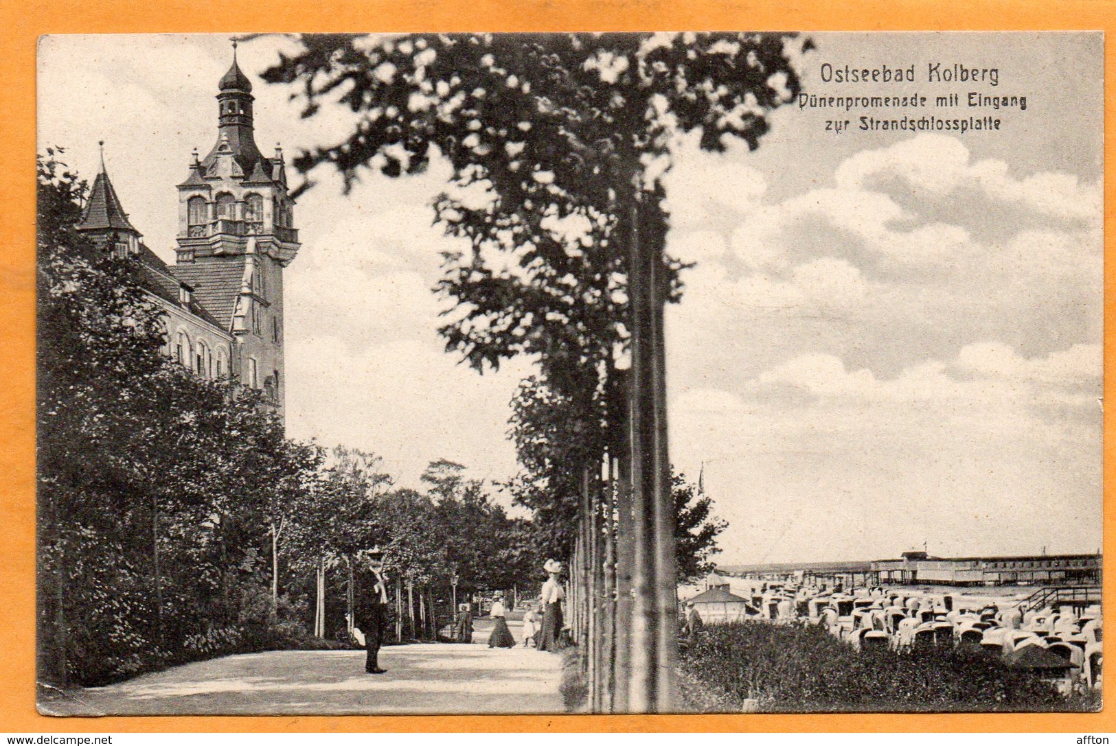 Kolberg Kolobrzeg Poland 1925 Postcard - Polen