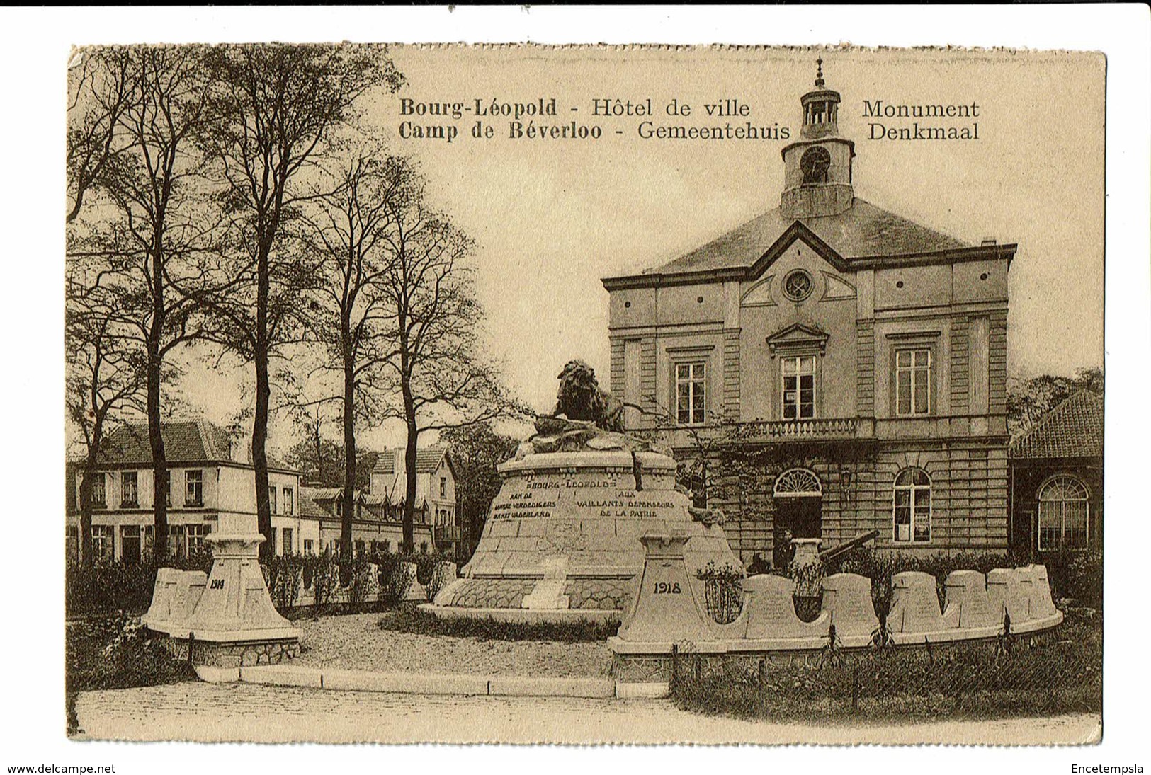 CPA - Carte Postale - Belgique- Bourg Léopold- Hotel De Ville -VM1399 - Borgloon