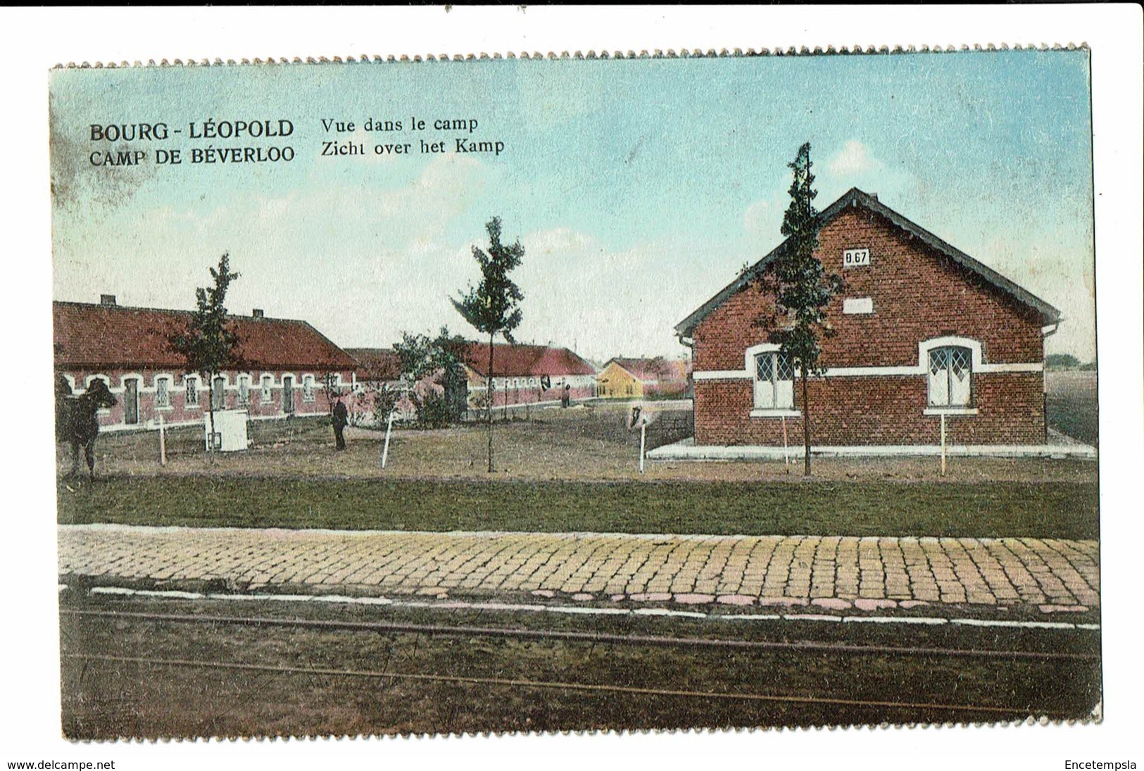 CPA - Carte Postale - Belgique- Bourg Léopold- Vue Dans Le Camp-VM1400 - Borgloon