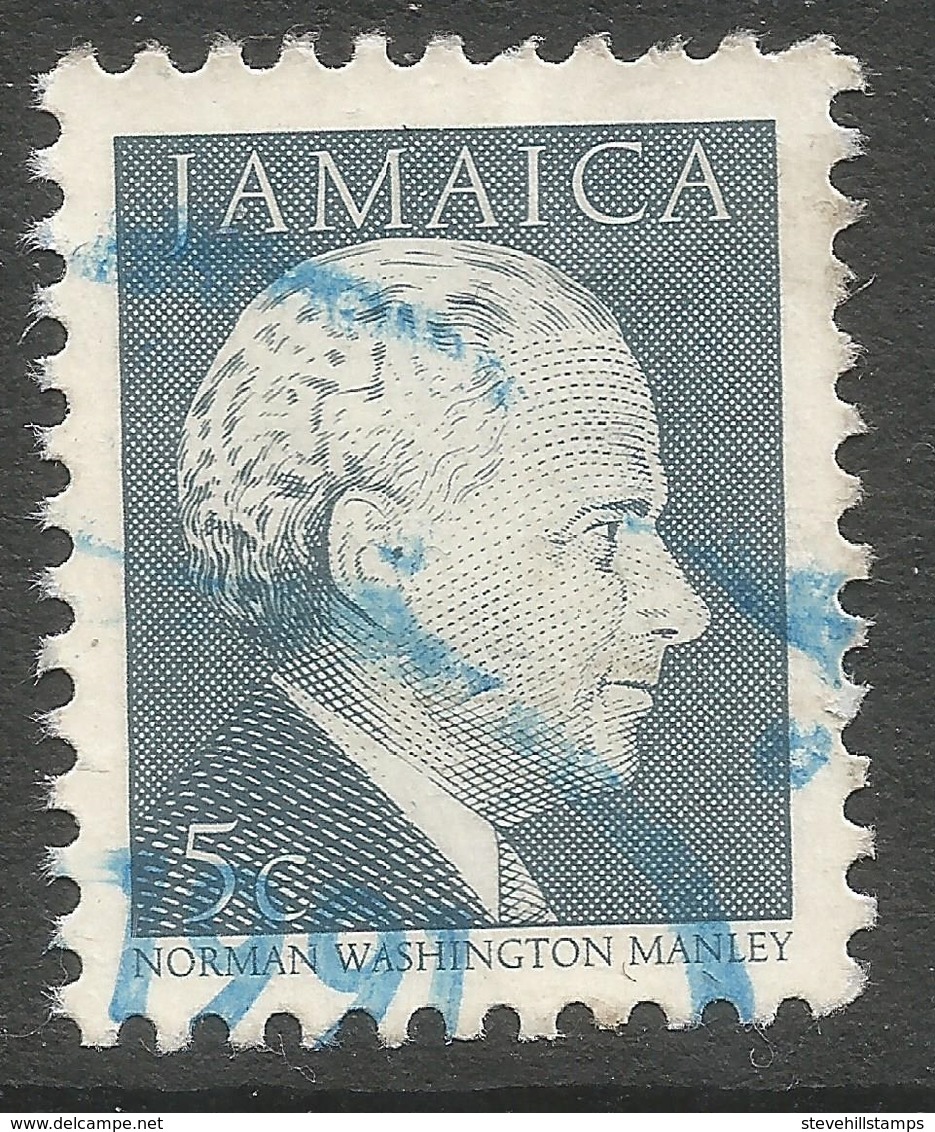 Jamaica. 1987 Portraits. 5c Used. SG 676B - Jamaica (1962-...)