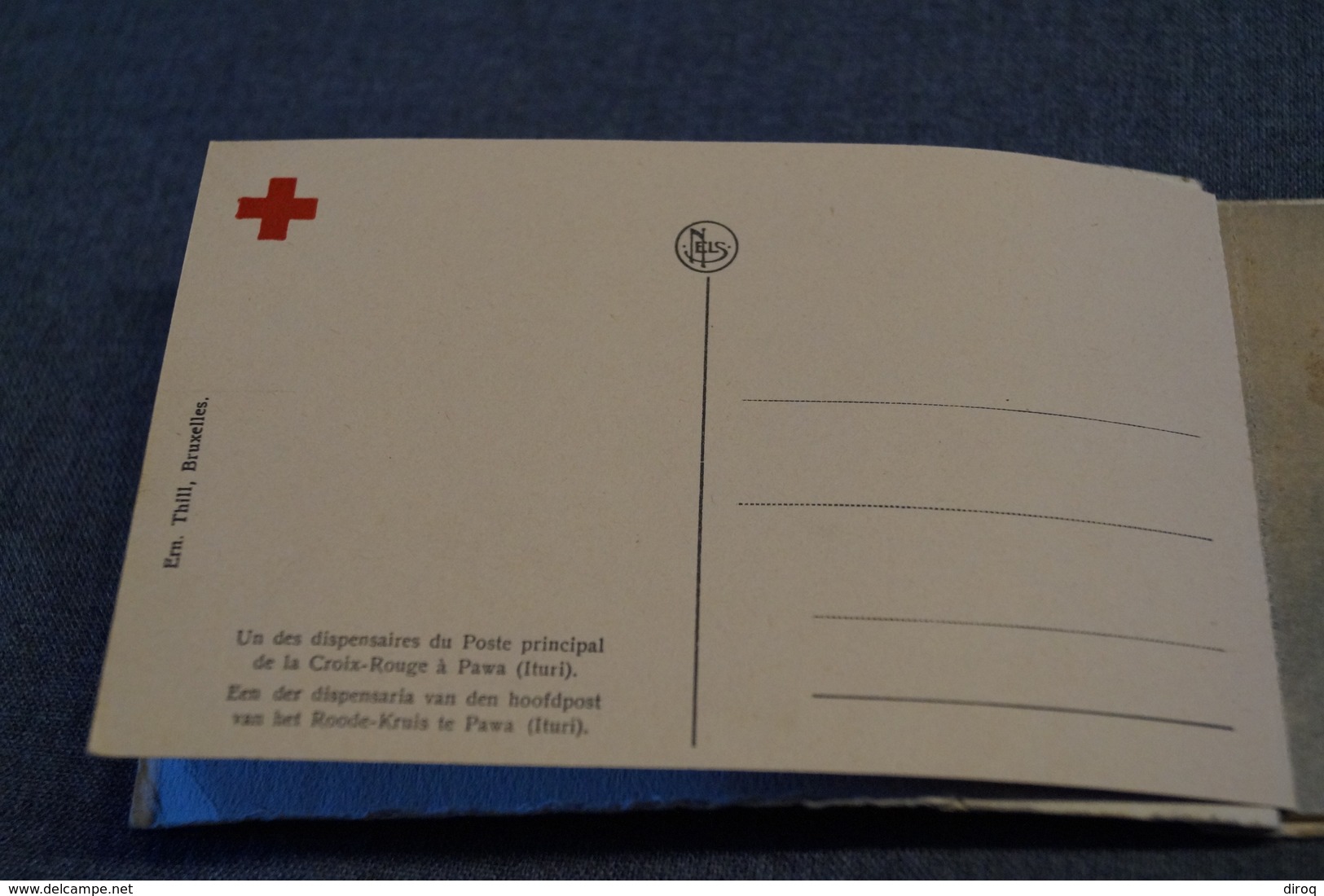 Superbe Carnet Croix Rouge,1928,Congo Belge,superbe état De Collection,complet - Belgisch-Congo