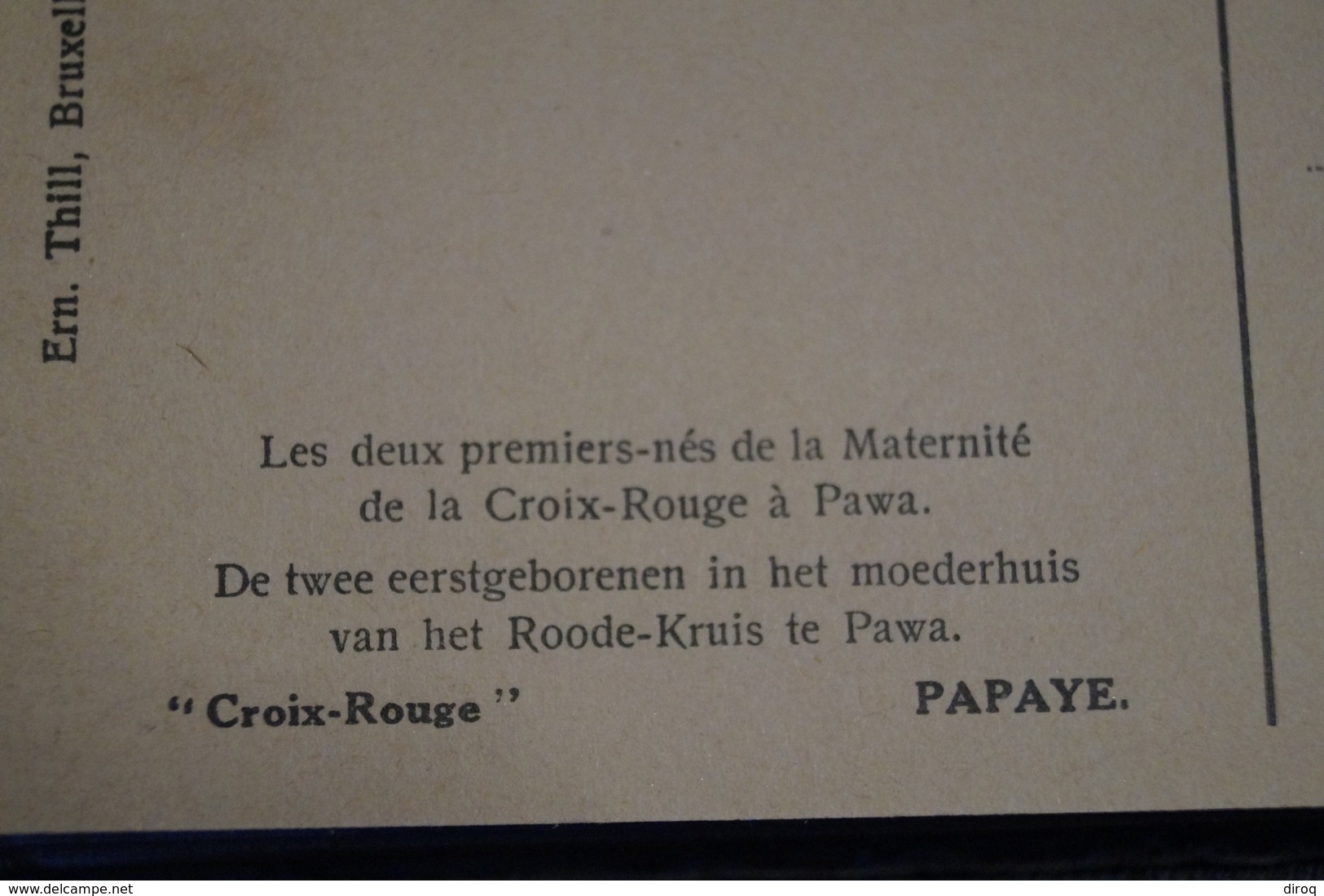 Superbe carnet Croix Rouge,1928,Congo Belge,superbe état de collection,complet