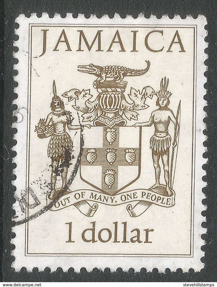 Jamaica. 1987 Portraits. $1 Used. SG 690A - Jamaica (1962-...)