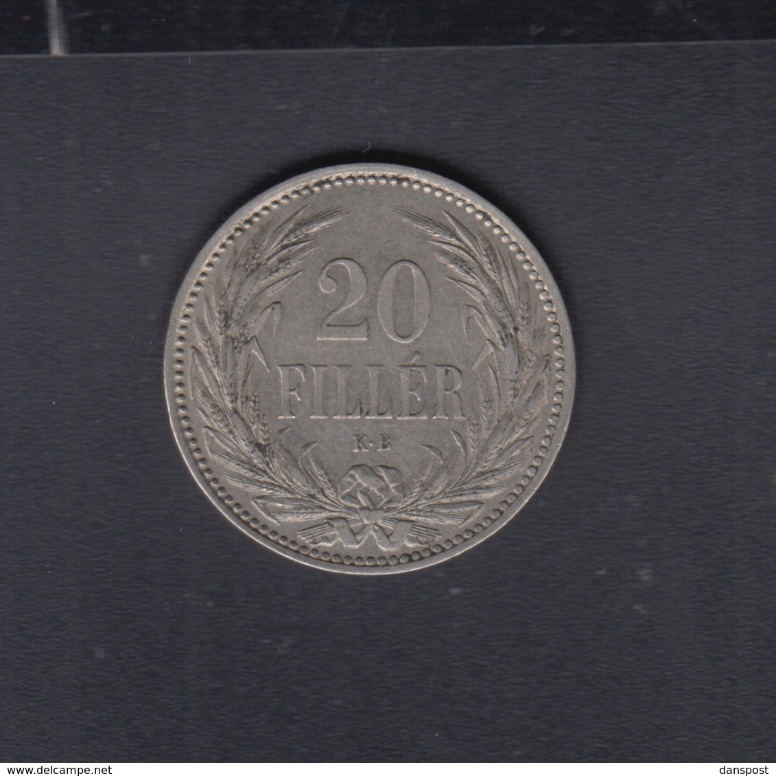 Hungary 20 Filler 1893 - Hongrie