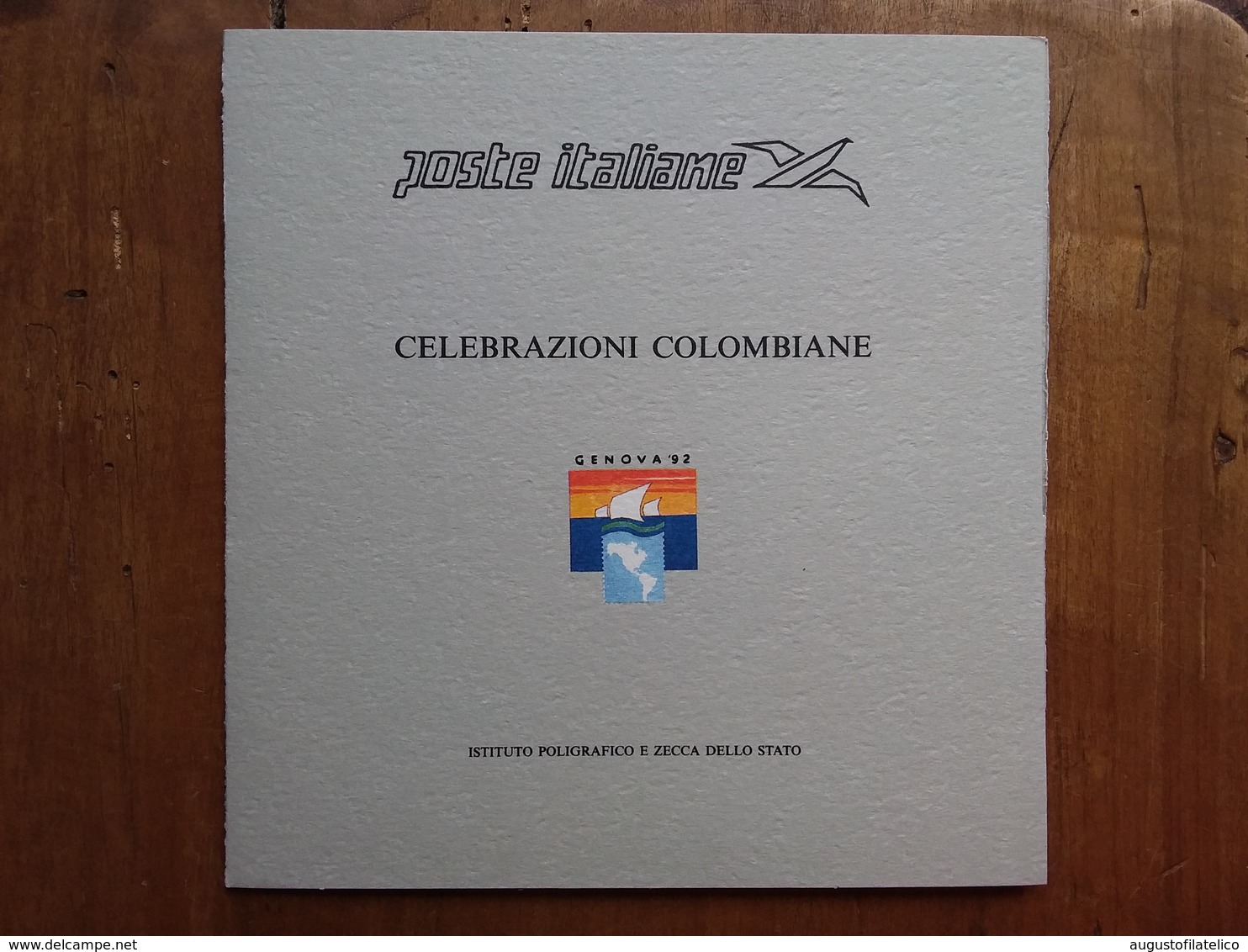 ITALIA - REPUBBLICA - Celebrazioni Colombiane - Foglietto Del Poligrafico Dello Stato/4 Nuovo ** + Spese Postali - Erinnofilia