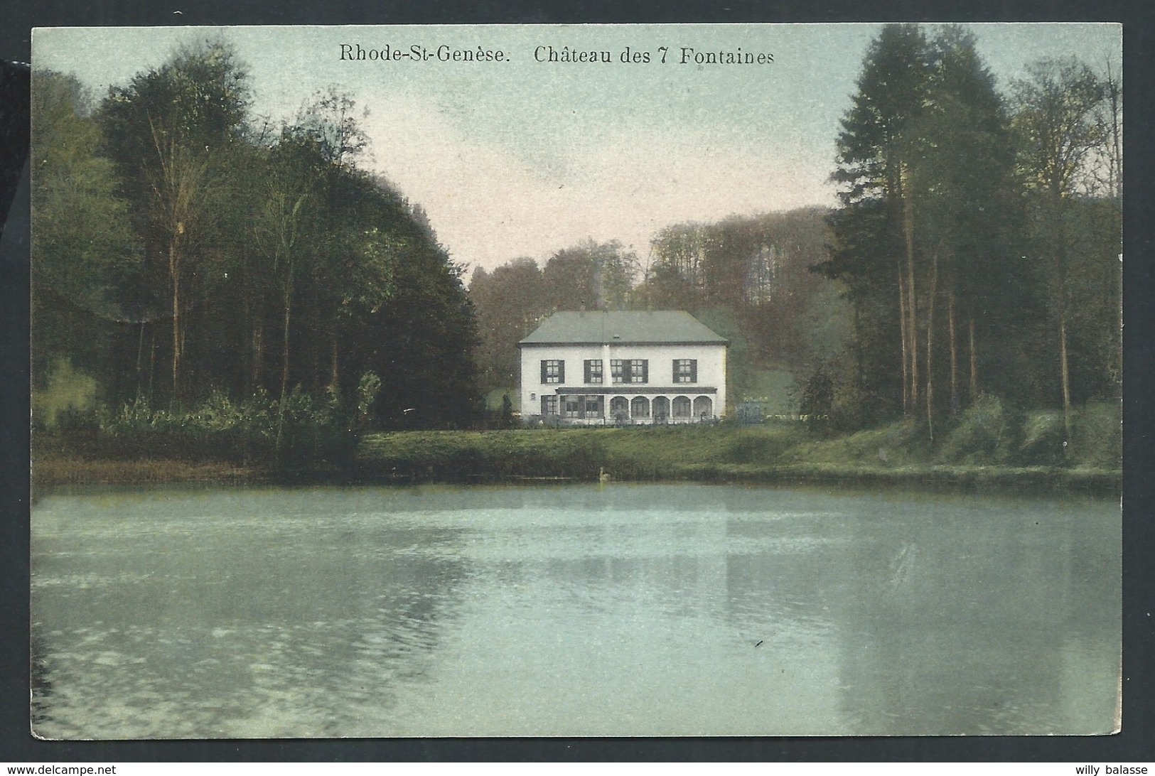 +++ CPA - RHODE ST GENESE - Château Des 7 Fontaines   // - St-Genesius-Rode