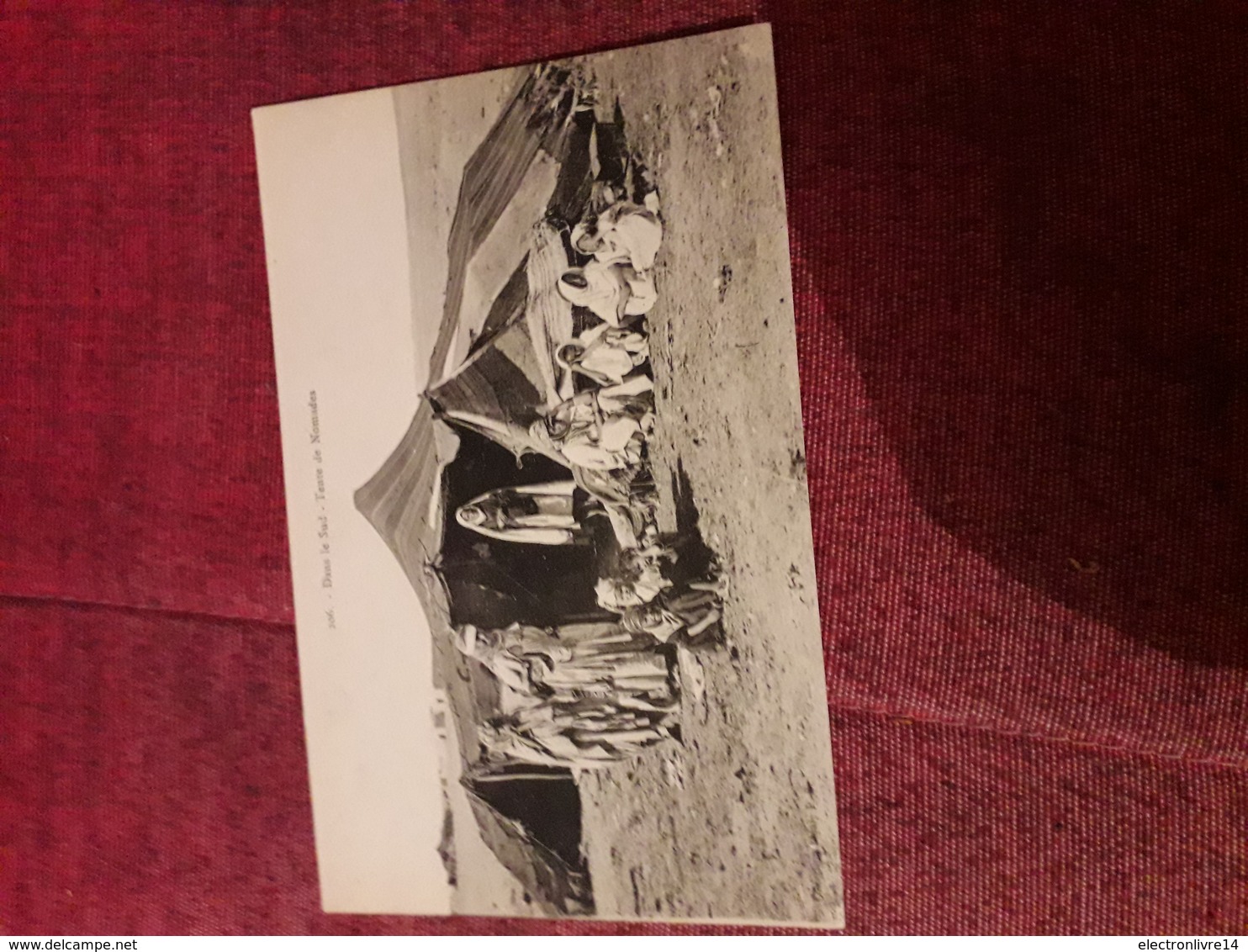 Carte Postale  Ancienne  206 Dans Le Sud Tente De Nomades - Non Classés