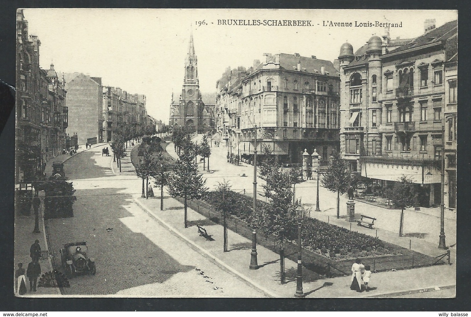 +++ CPA - Bruxelles - SCHAARBEEK - SCHAERBEEK - Avenue Louis Bertrand  // - Schaerbeek - Schaarbeek