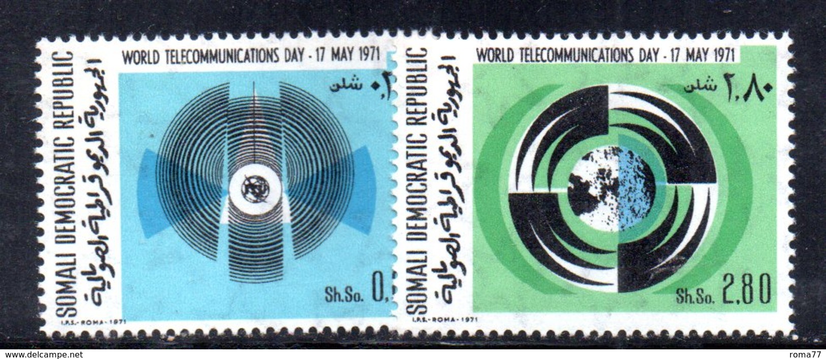 XP228 - SOMALIA 1971 , Yvert N. 130/131 *** - Somalia (1960-...)