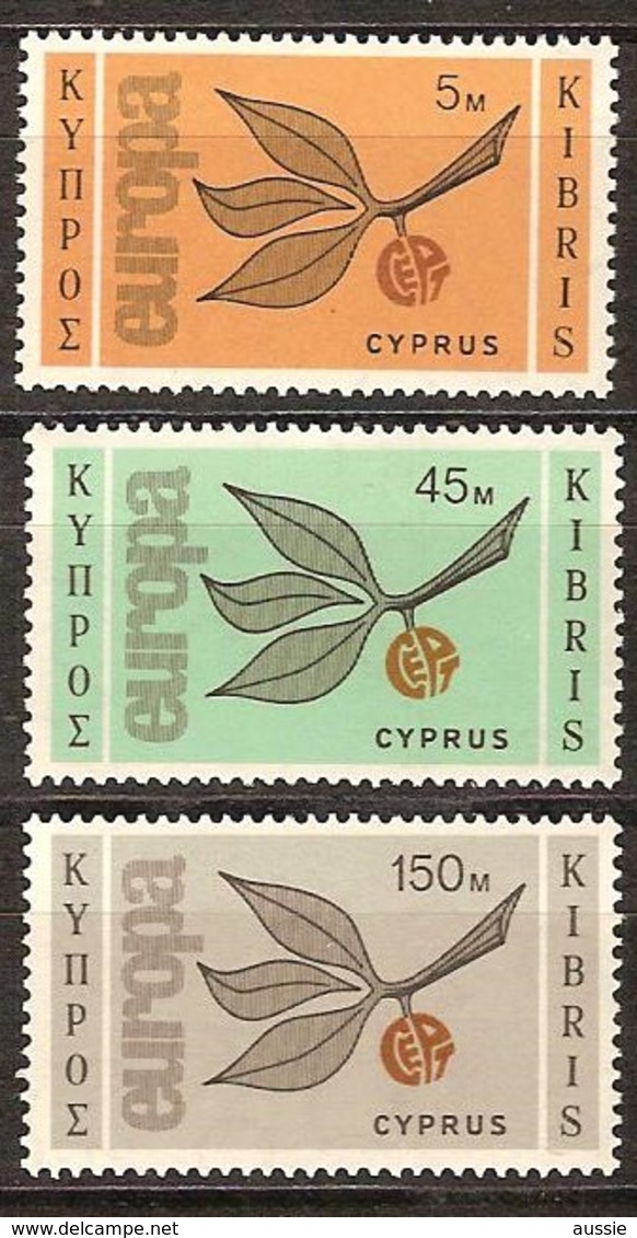 Cept 1965 Chypre Cyprus  Yvertn° 250-52 *** MNH  Cote 50 Euro - Neufs