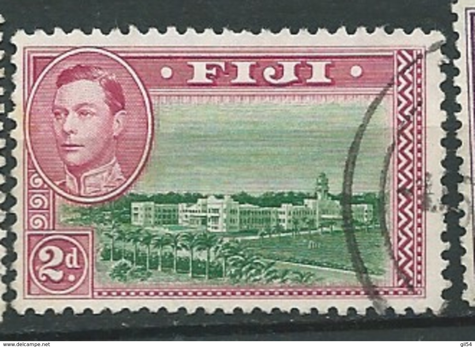 Fidji  - Yvert N° 116 A  Oblitéré    -   Po61304 - Fiji (...-1970)