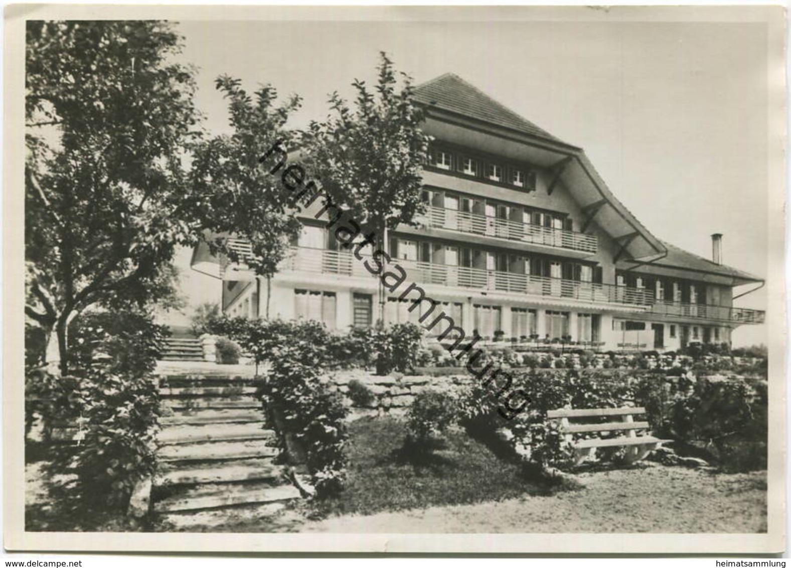 Affoltern - Neuer Gasthof Und Kurhaus Zur Sonne - Besitzer Familie Feldmann - Foto-AK Grossformat - Verlag C. Grauwiller - Affoltern Im Emmental 