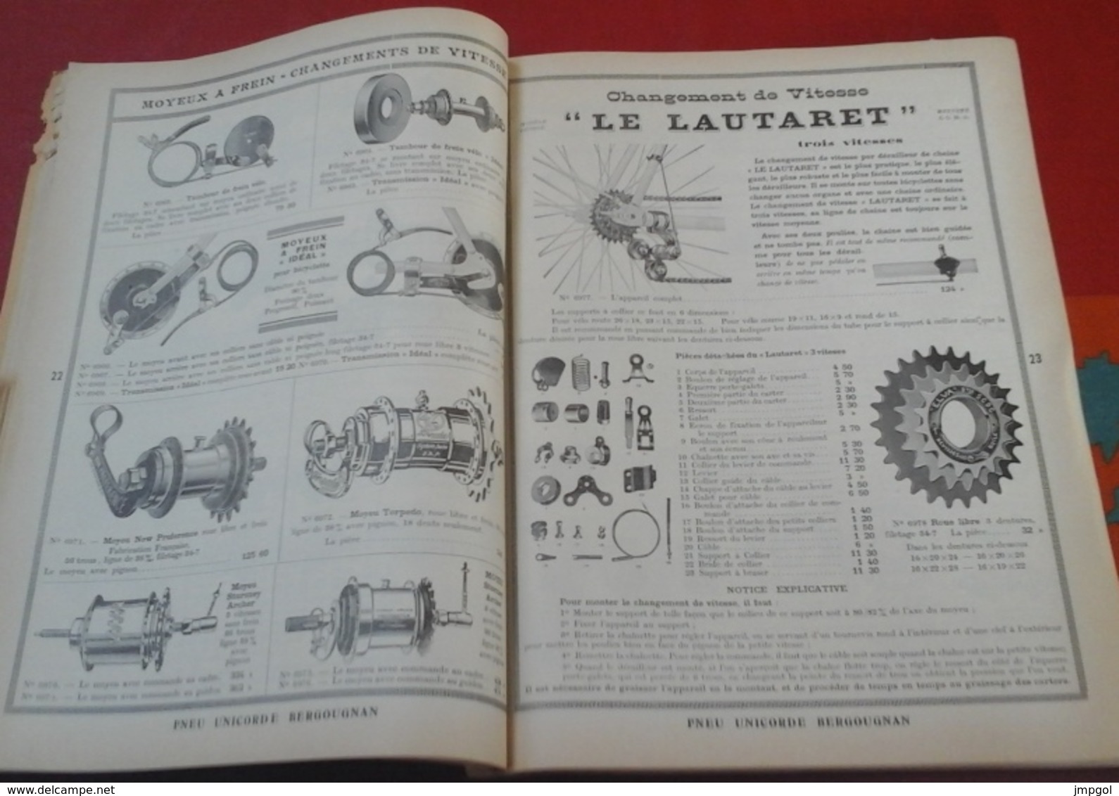 Catalogue Juin 1931 Fournitures Générales Pour Cycles Et Motos FAVOR Clermont-Ferrand (Puy De Dôme) - Publicités