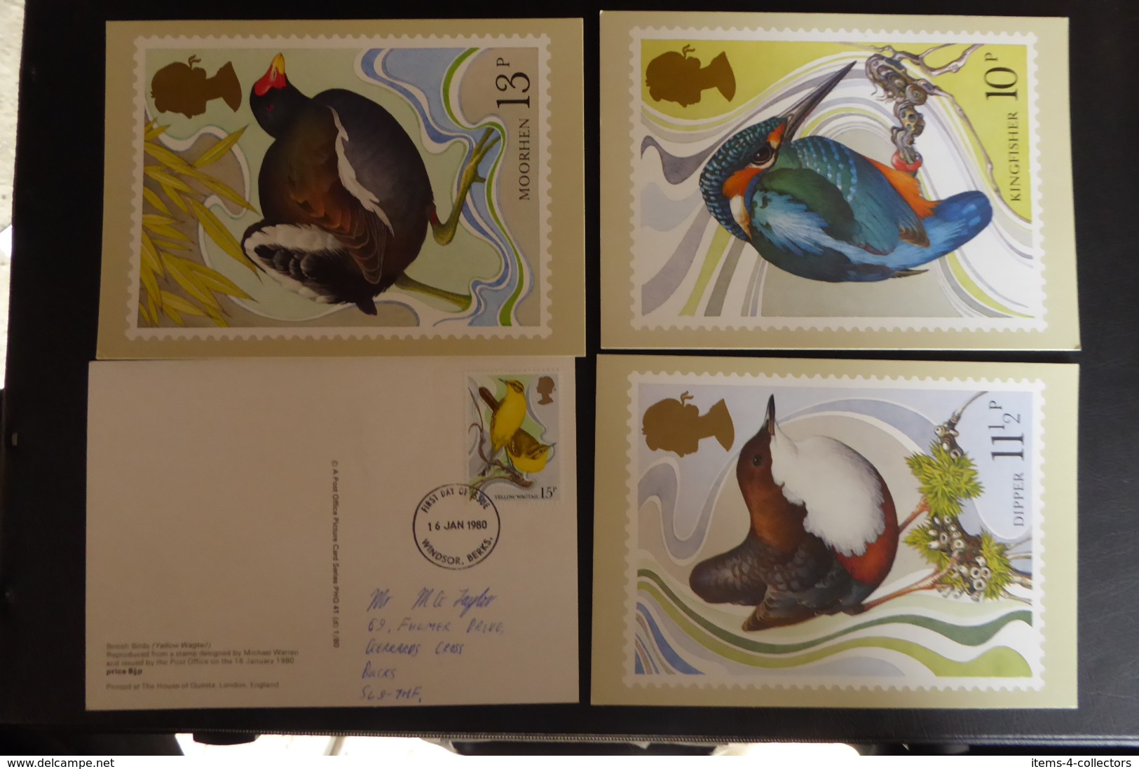 GREAT BRITAIN [UK] SG 1109 WILD BIRD PROTECTION ACT CENTENAY POSTMARK WINDSOR PHQ - Maximumkarten (MC)