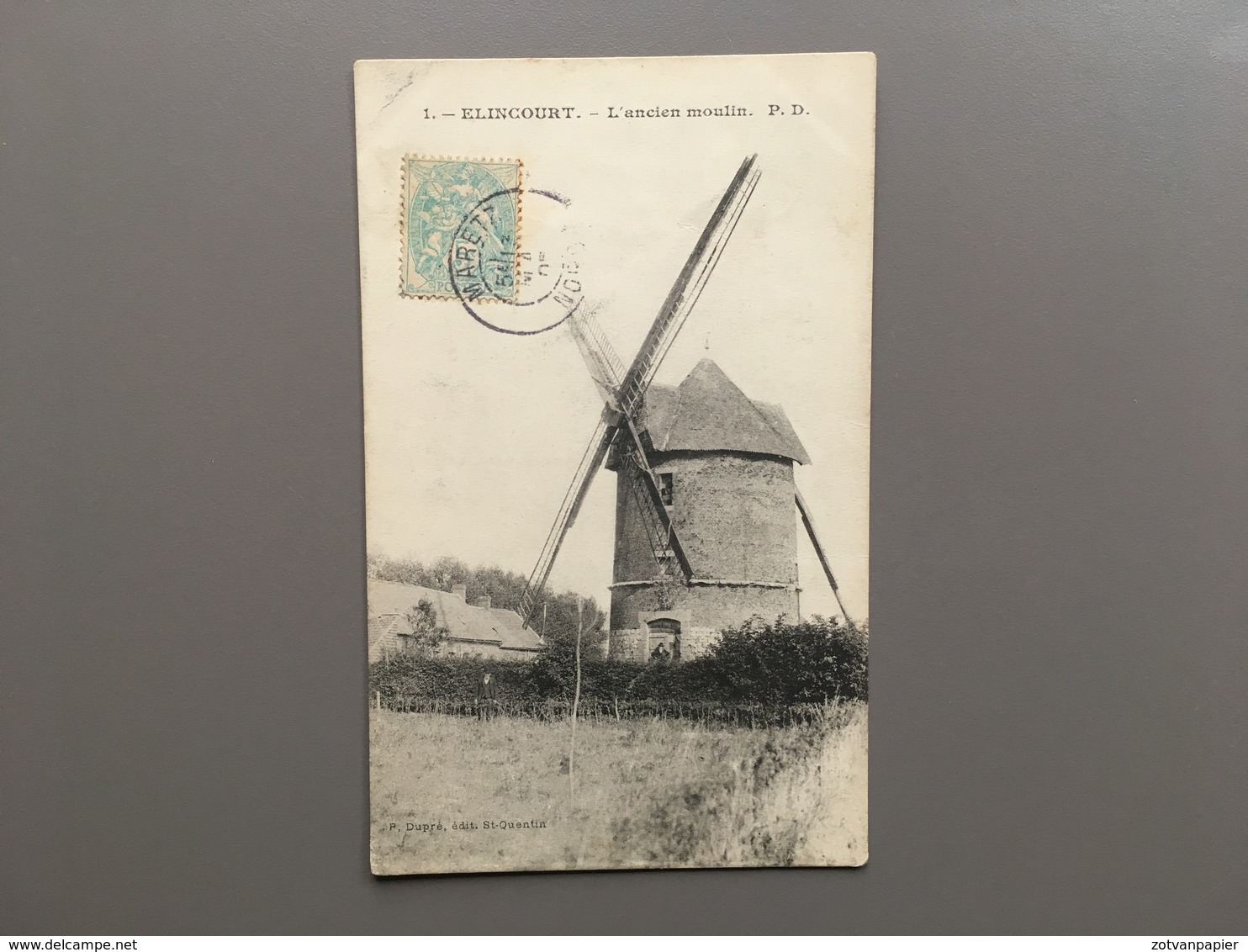 ELINCOURT - Moulin à Vent - Windmill - Molen - Mühle - Cambrai