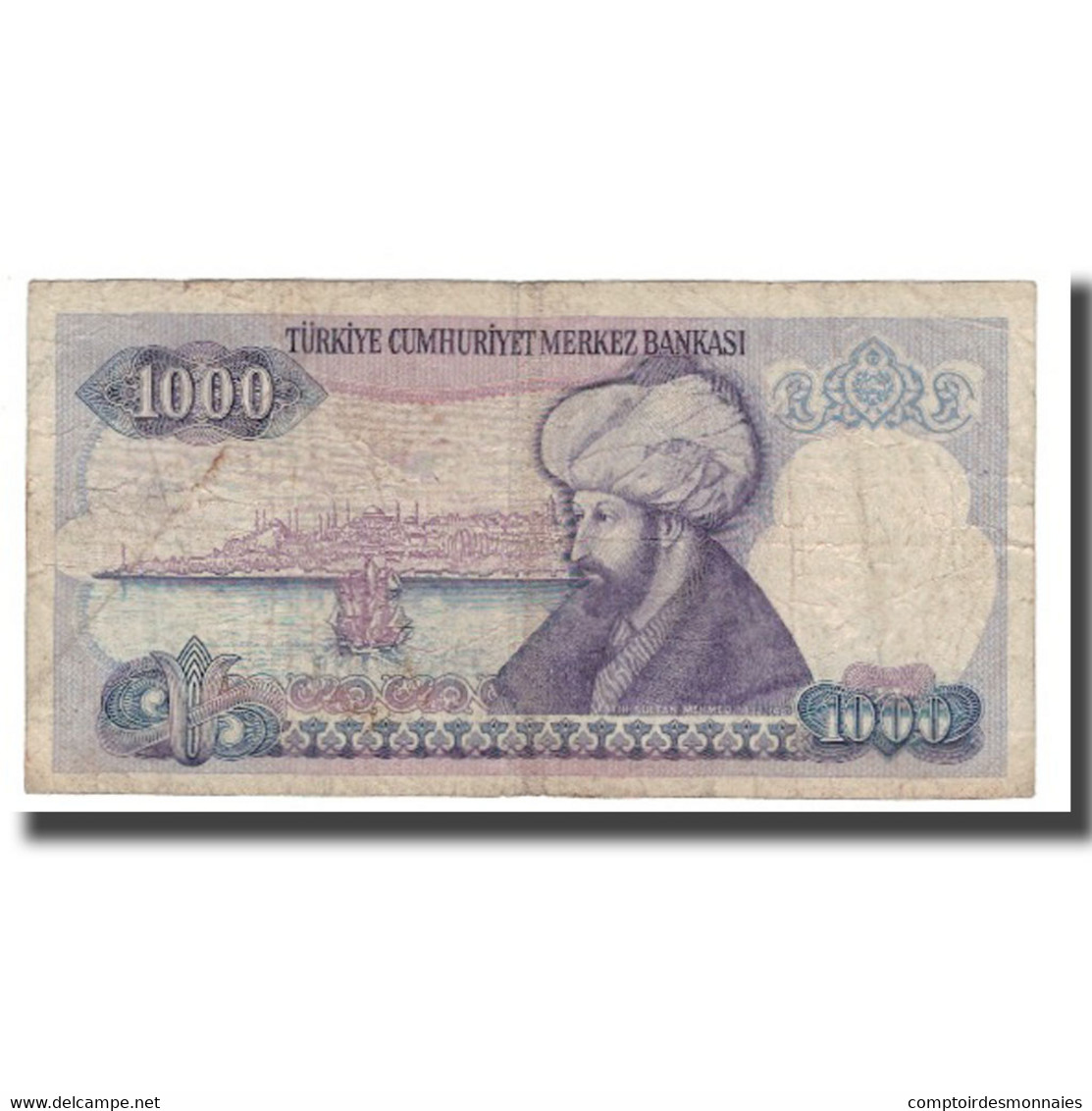 Billet, Turquie, 1000 Lira, 1970, 1970-01-14, KM:196, B+ - Turquie