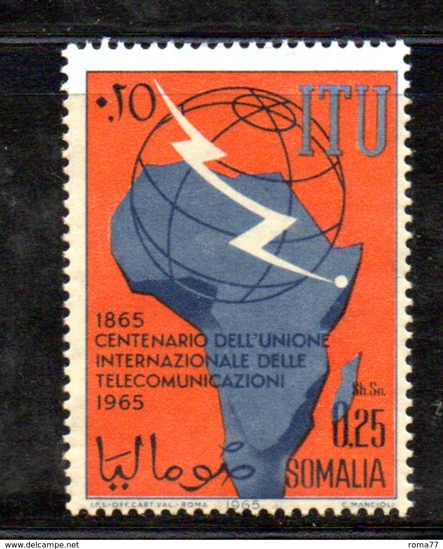 XP3905 - SOMALIA 1965 , Posta Aerea Yvert N. 34/35 + Ordinario ***  Uit . - Somalia (1960-...)