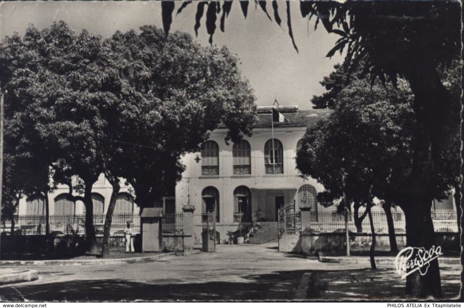 CPA CP Conakry Guinée Française Palais Du Gouverneur - Guinée Française