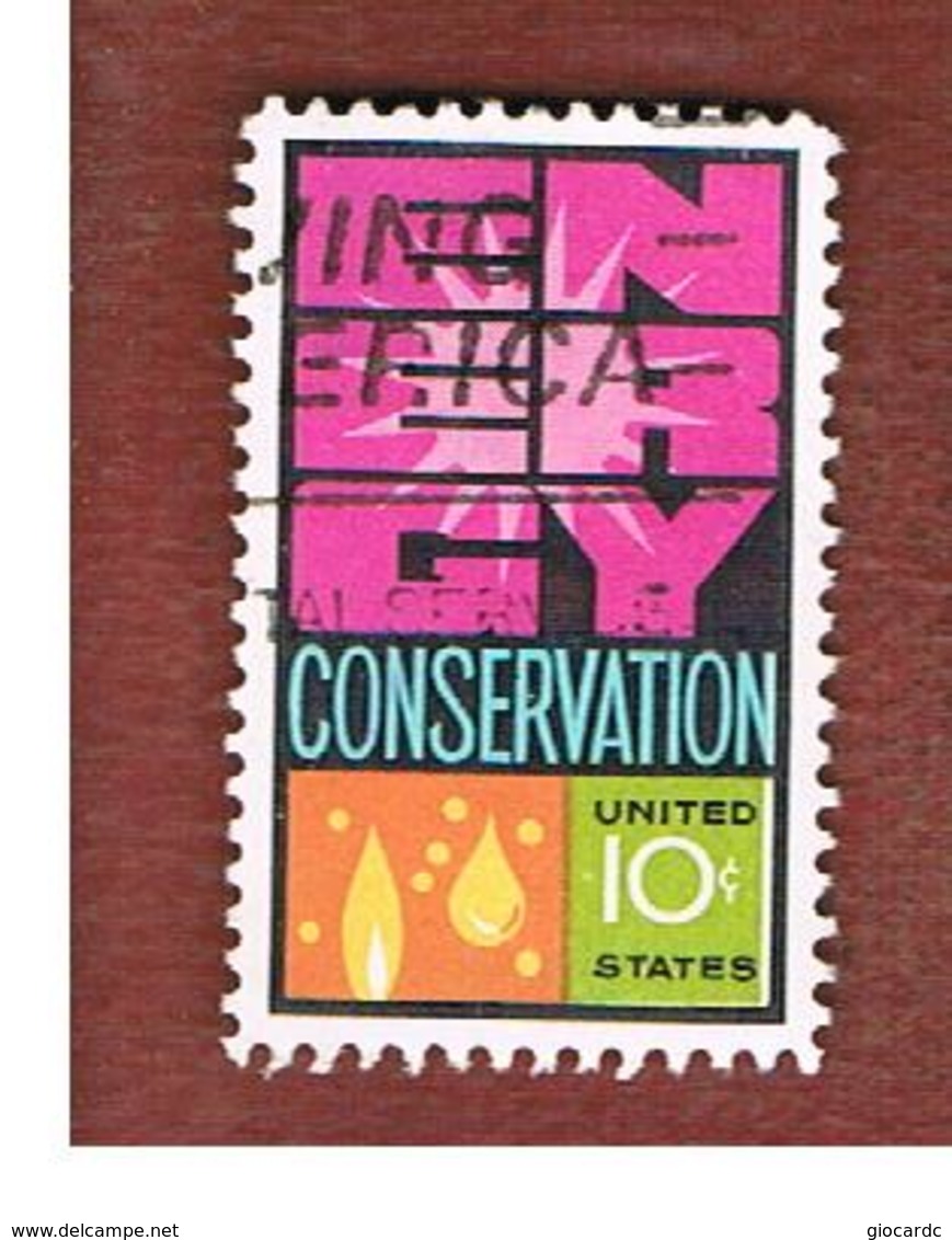 STATI UNITI (U.S.A.) - SG 1545  - 1974  ENERGY CONSERVATION   - USED - Usati