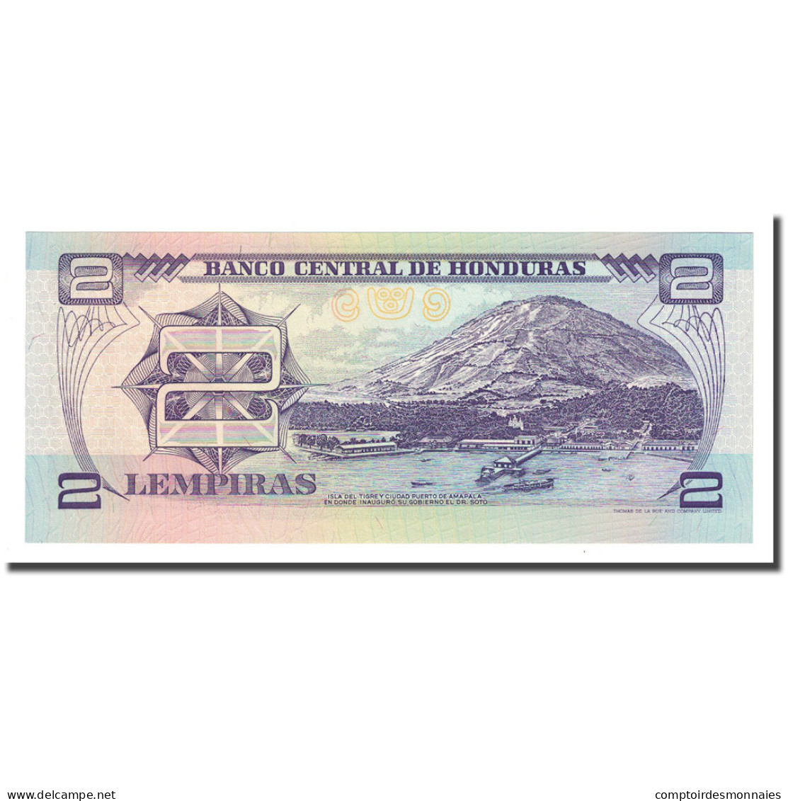 Billet, Honduras, 2 Lempiras, 1994-05-12, KM:72c, NEUF - Honduras