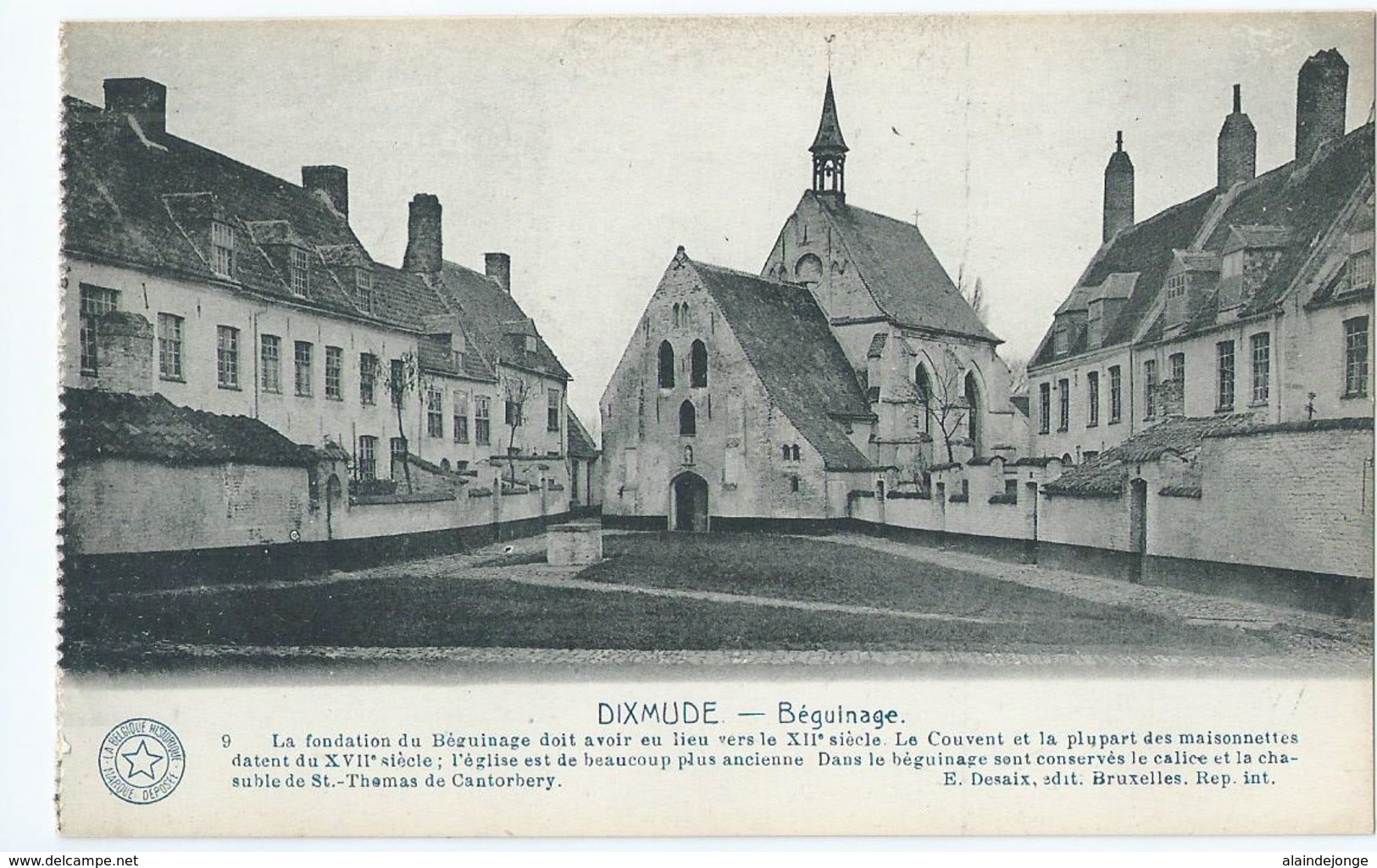 Diksmuide - Dixmude - 9 - Béguinage - E. Desaix édit. - Diksmuide