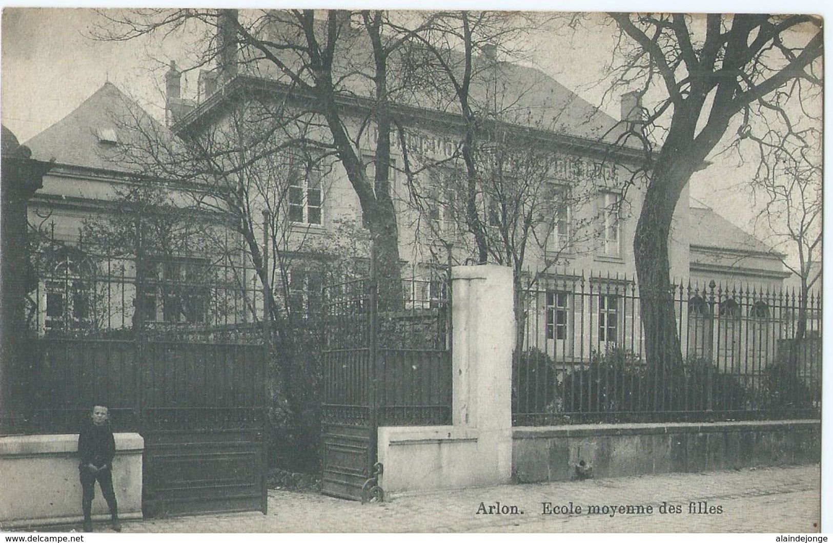 Aarlen - Arlon - Ecole Moyenne Des Filles - Edit. Goetz-Rimbeaux - 1911 - Arlon