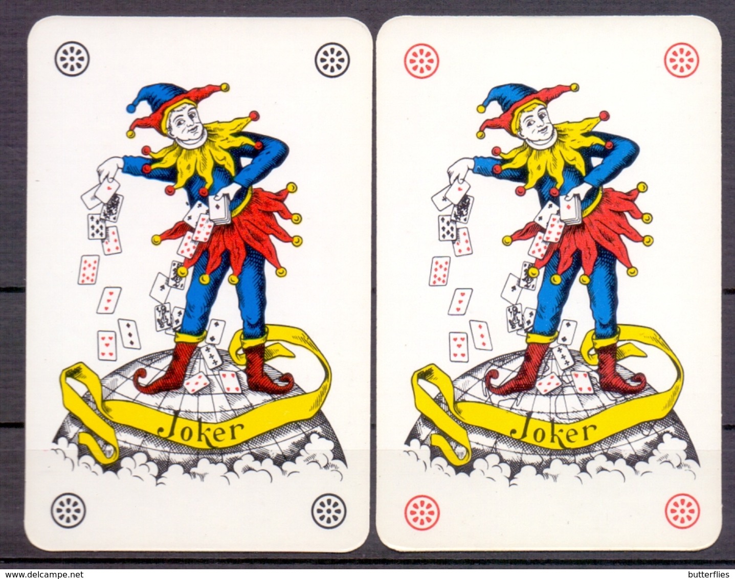 Belgie - Speelkaarten - ** 2 Jokers - ELF ** - Kartenspiele (traditionell)