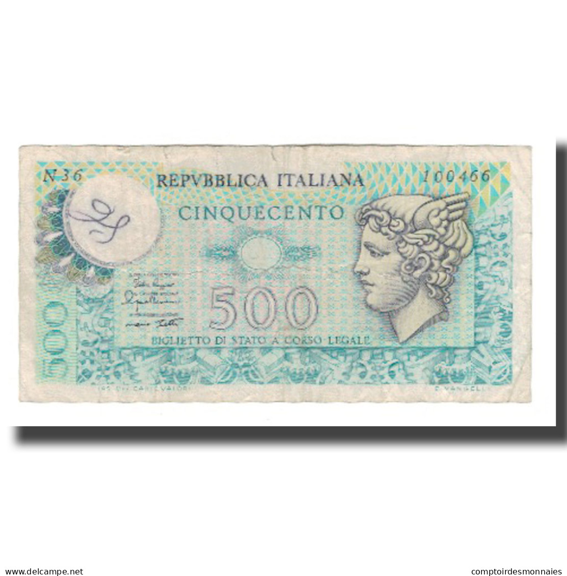 Billet, Italie, 500 Lire, 1974, 1974-02-14, KM:94, TB+ - 500 Lire