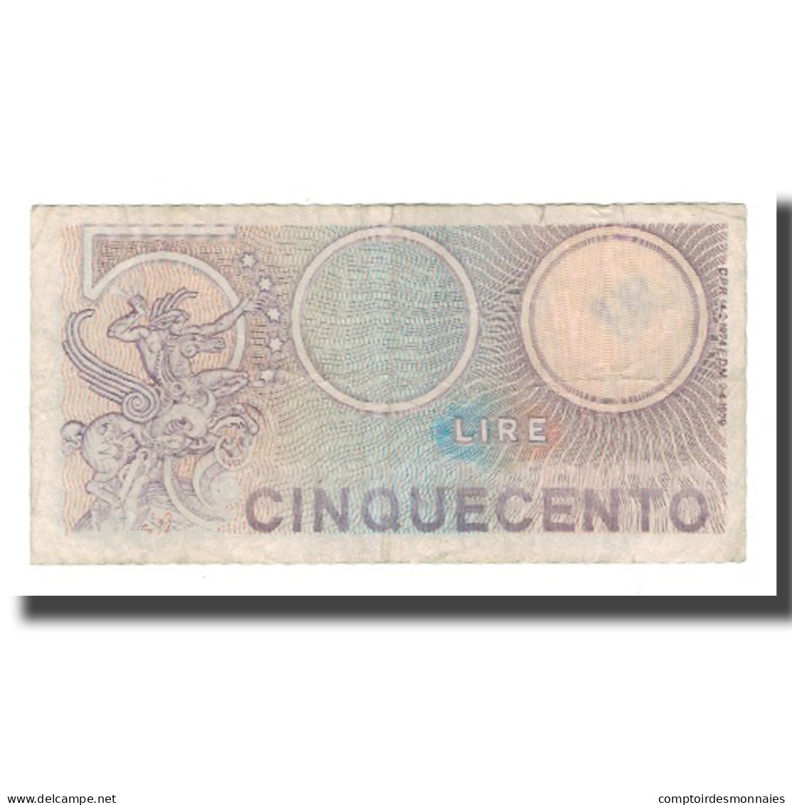 Billet, Italie, 500 Lire, 1974, 1974-02-14, KM:94, TB+ - 500 Lire