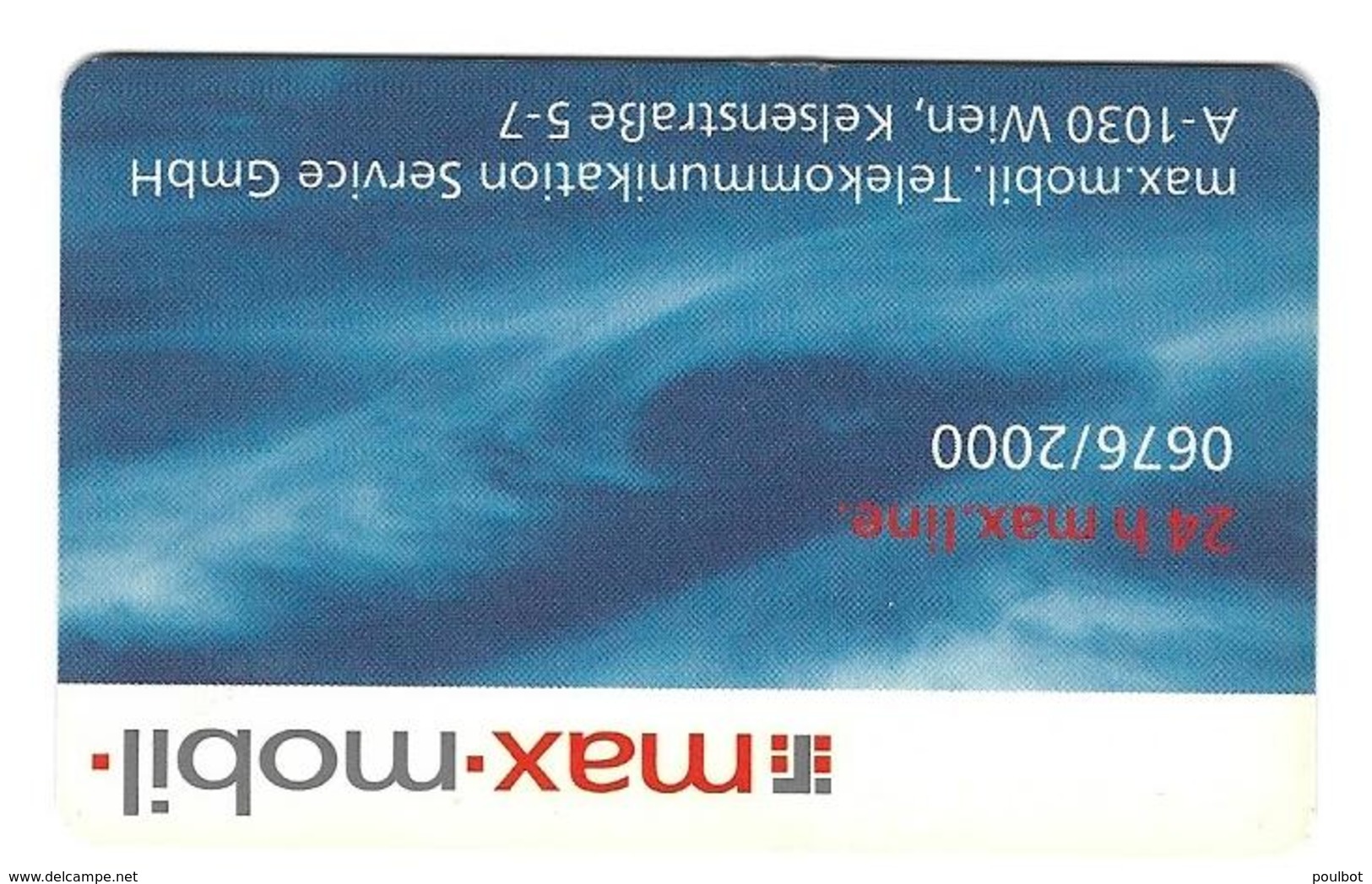 Autriche Carte Sim Gsm Max - Mobil - Autriche