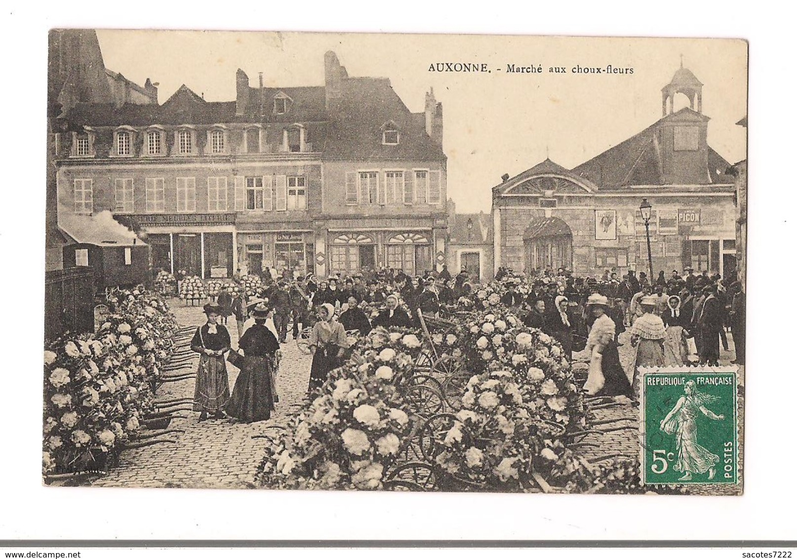 AUXONNE Marché Aux Choux-fleurs - - Auxonne