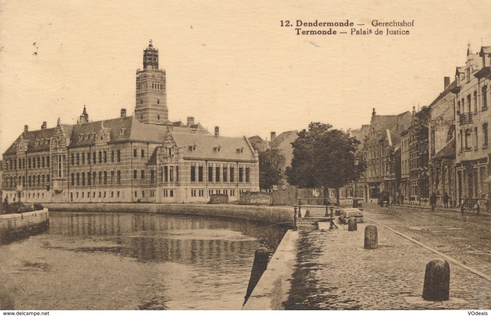 CPA - Belgique - Dendermonde - Termonde - Palais De Justice - Dendermonde